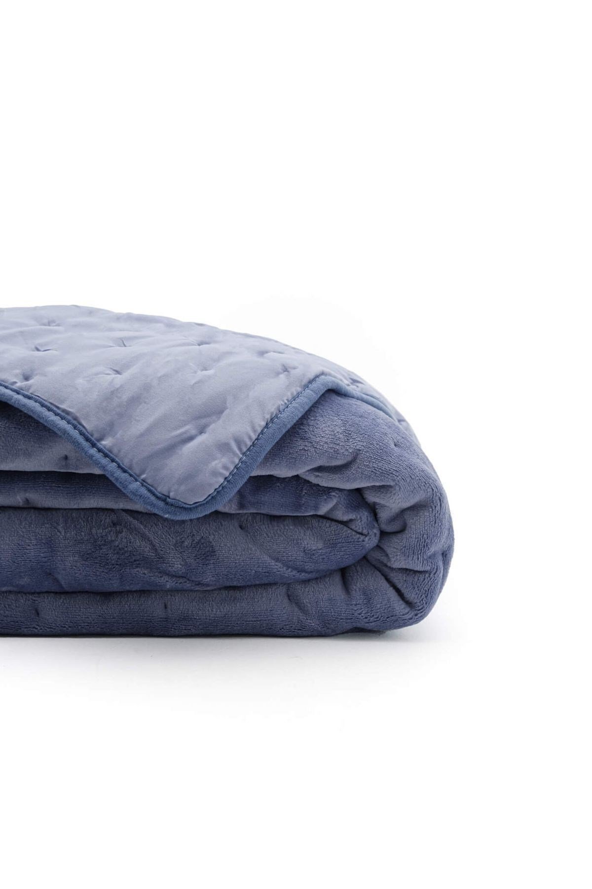 Aksu Micro Soft Punto Çift Kişilik Yorgan - Indigo