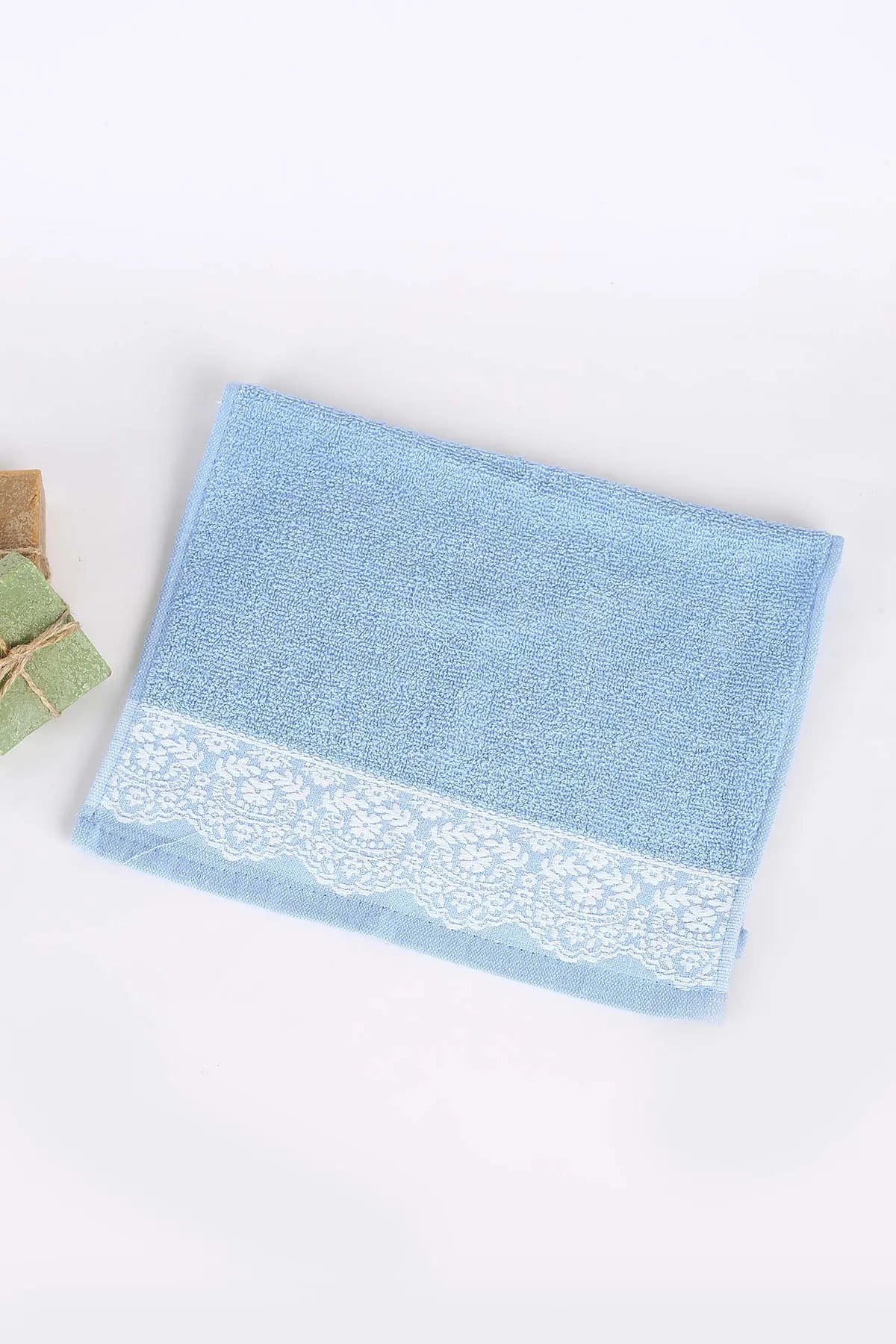 Bukle Jakarlı Mutfak Havlusu 30x50 cm | %100 Pamuk | 6’lı Set | Şık & Kullanışlı | Günlük & Çeyizlik
