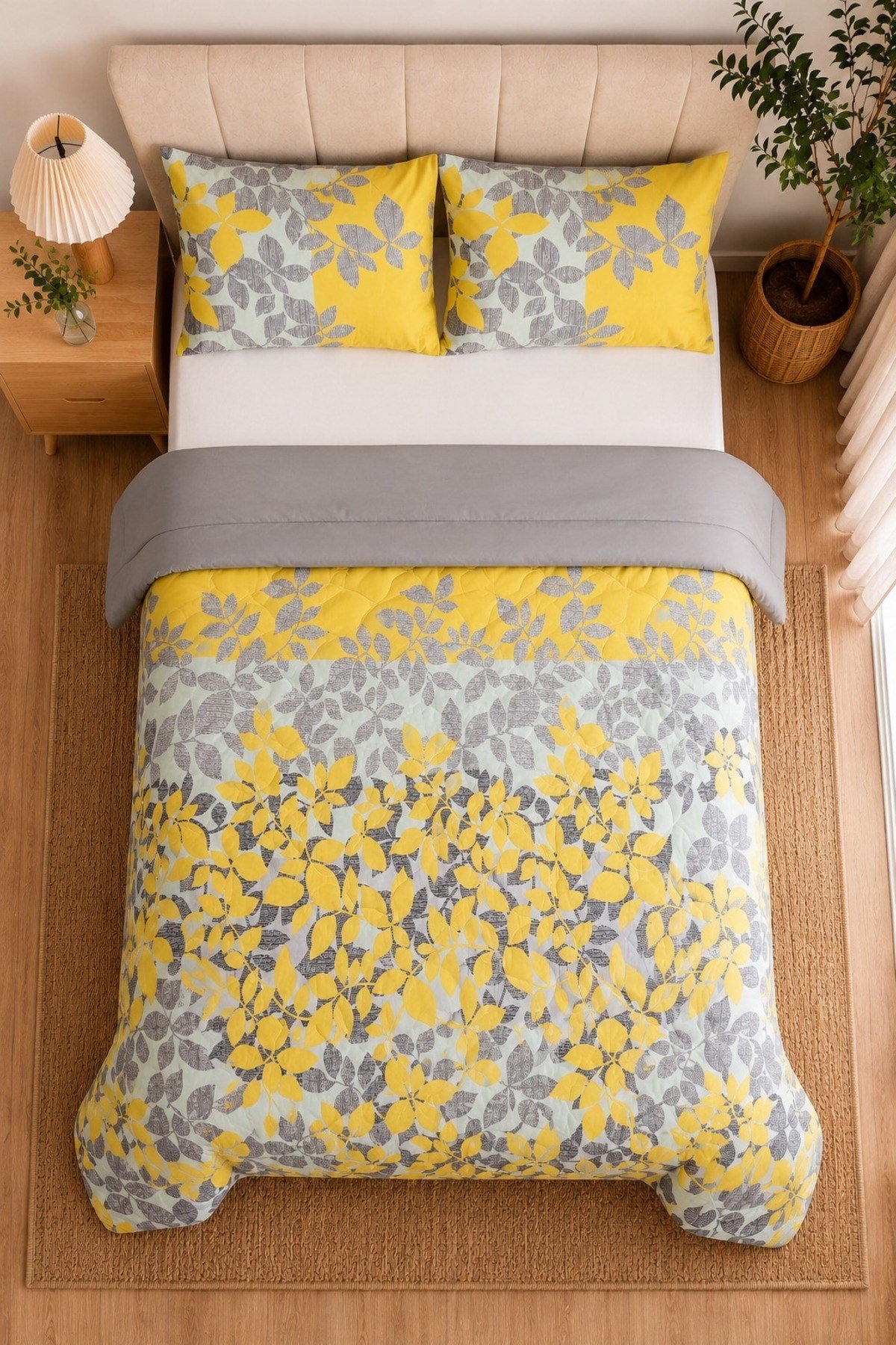 Çift Kişilik Çerçeveli Pike Seti | 200x230 cm | %100 Pamuk | Yumuşacık Doku | Günlük, Yazlık ve Çeyizlik Kullanım