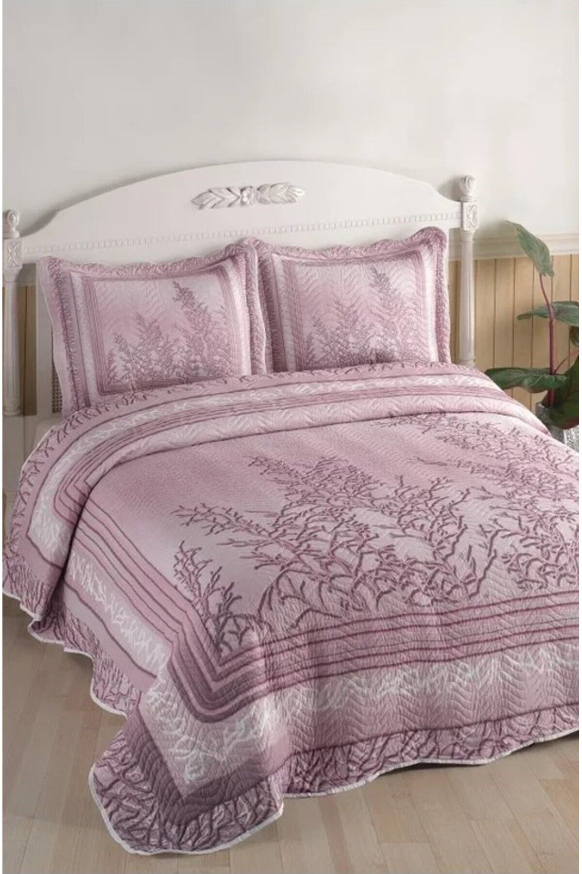 Çift Kişilik Microfiber Kapitone Yatak Örtüsü