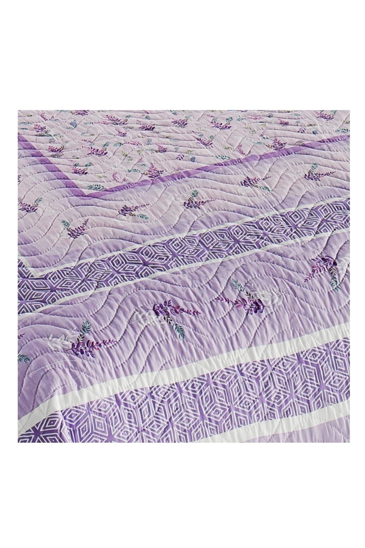 Çift Kişilik Microfiber Kapitone Yatak Örtüsü