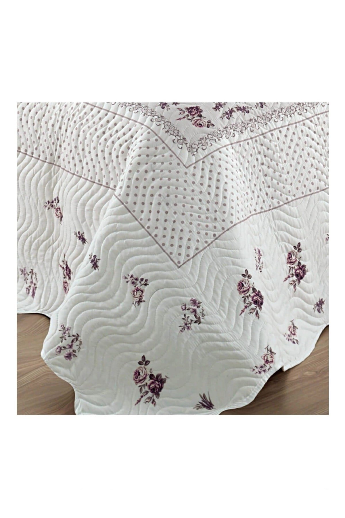 Çift Kişilik Microfiber Kapitone Yatak Örtüsü