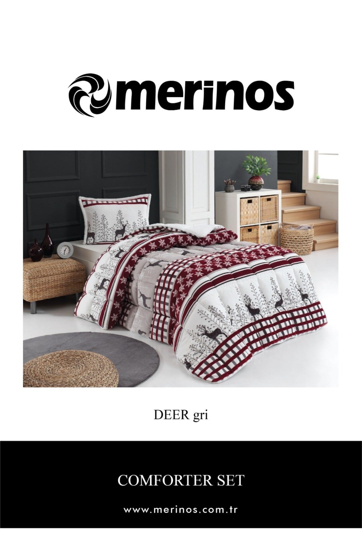 Comforter Çift Kişilik Yorgan Seti