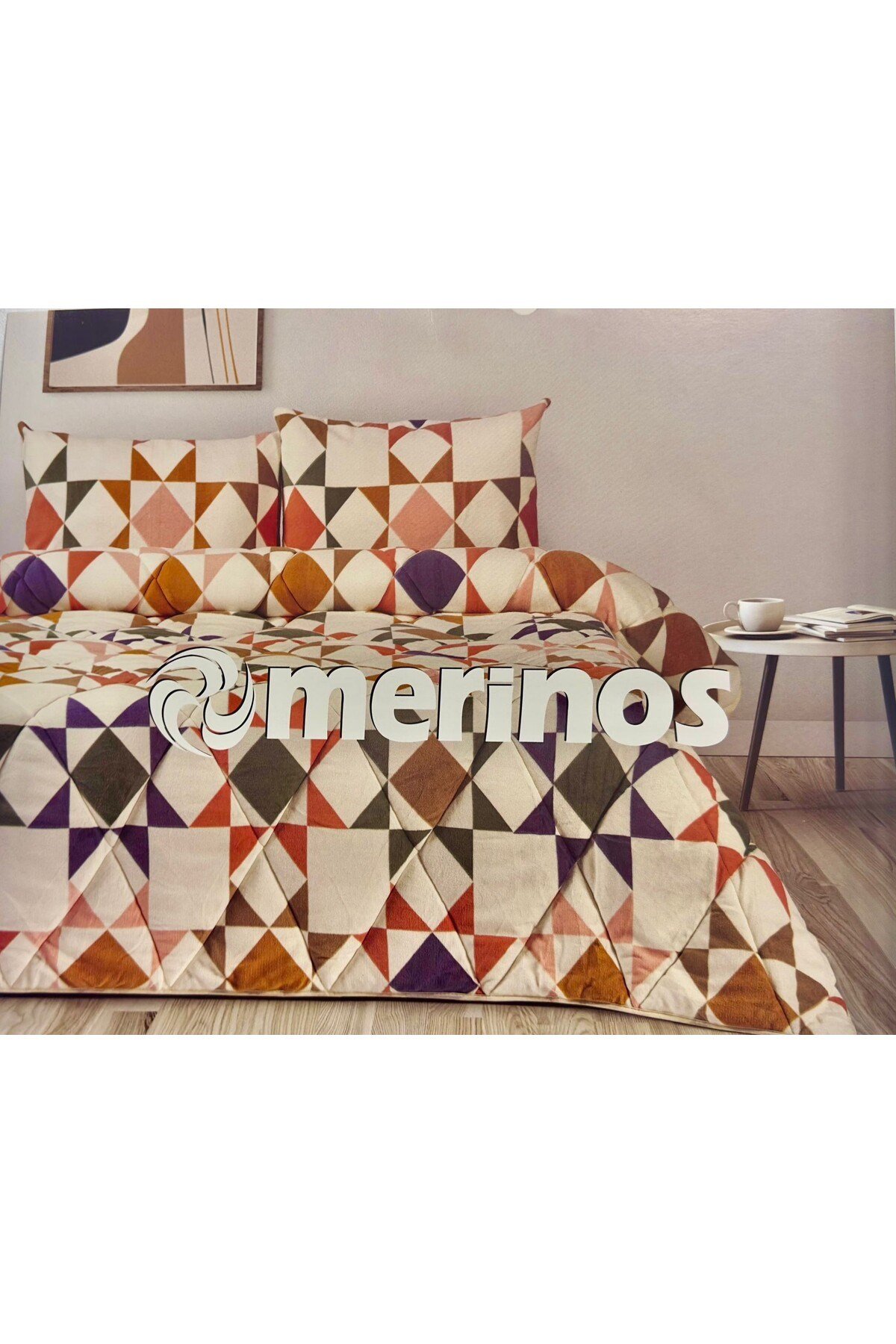 Comforter Çift Kişilik Yorgan Seti - RENGİN