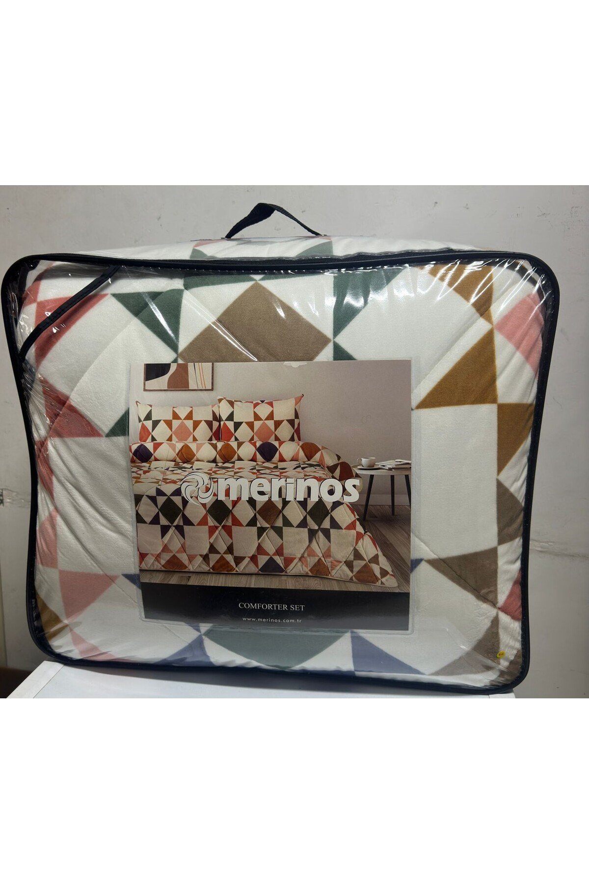 Comforter Çift Kişilik Yorgan Seti - RENGİN