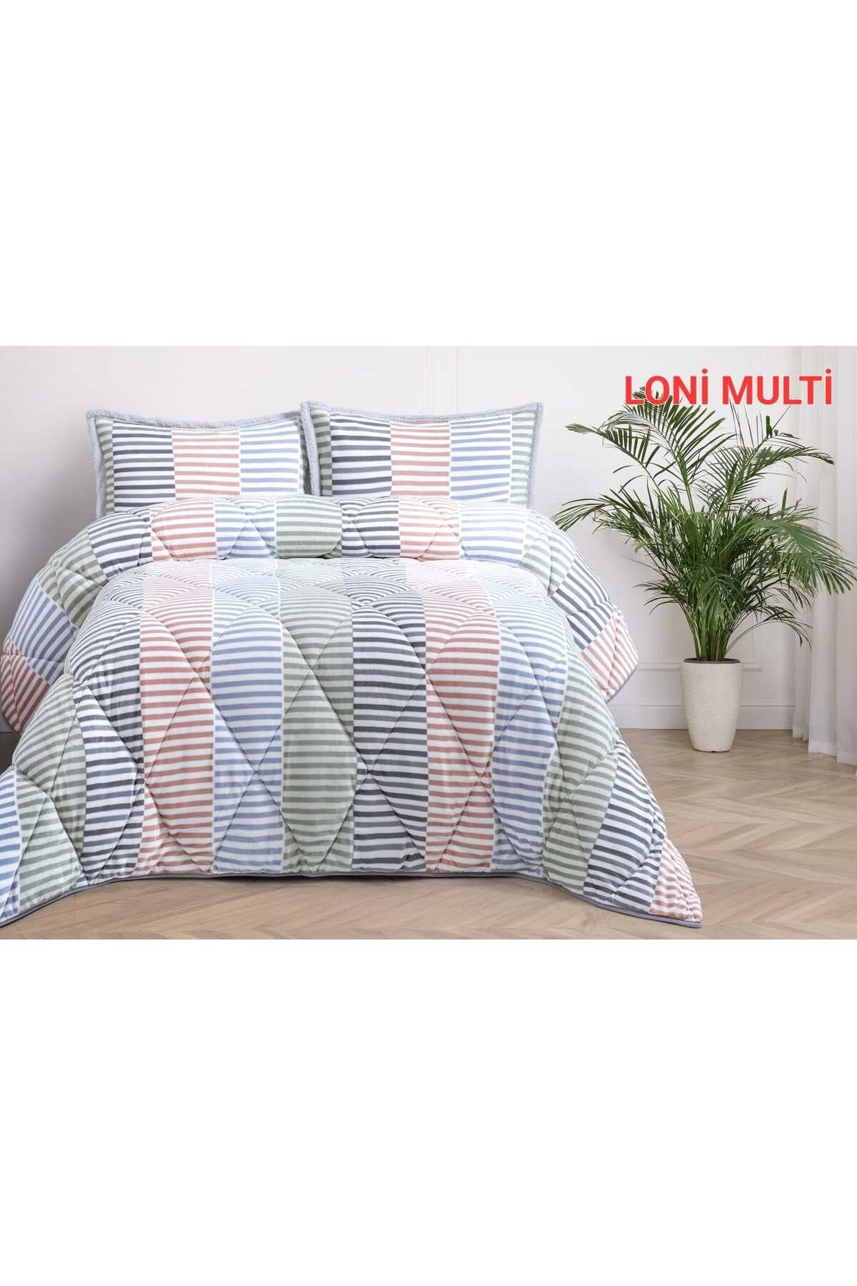 Comforter Çift Kişilik Yorgan Seti - Yeni Desen - 220x240 cm - Orijinal Pvc Çanta
