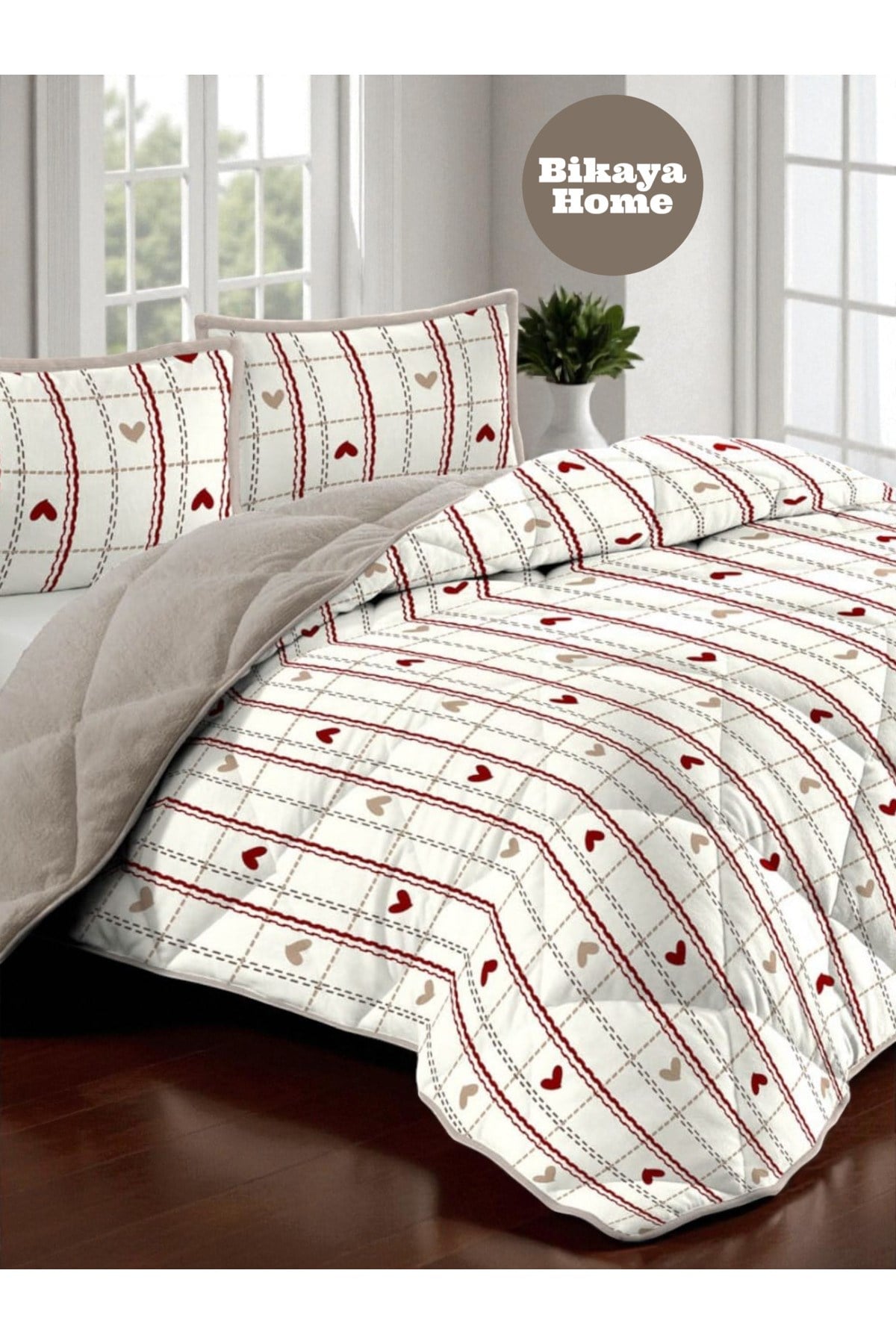 Comforter Çift Kişilik Yorgan Seti - Yeni Desen - 220x240 cm - Orijinal Pvc Çanta