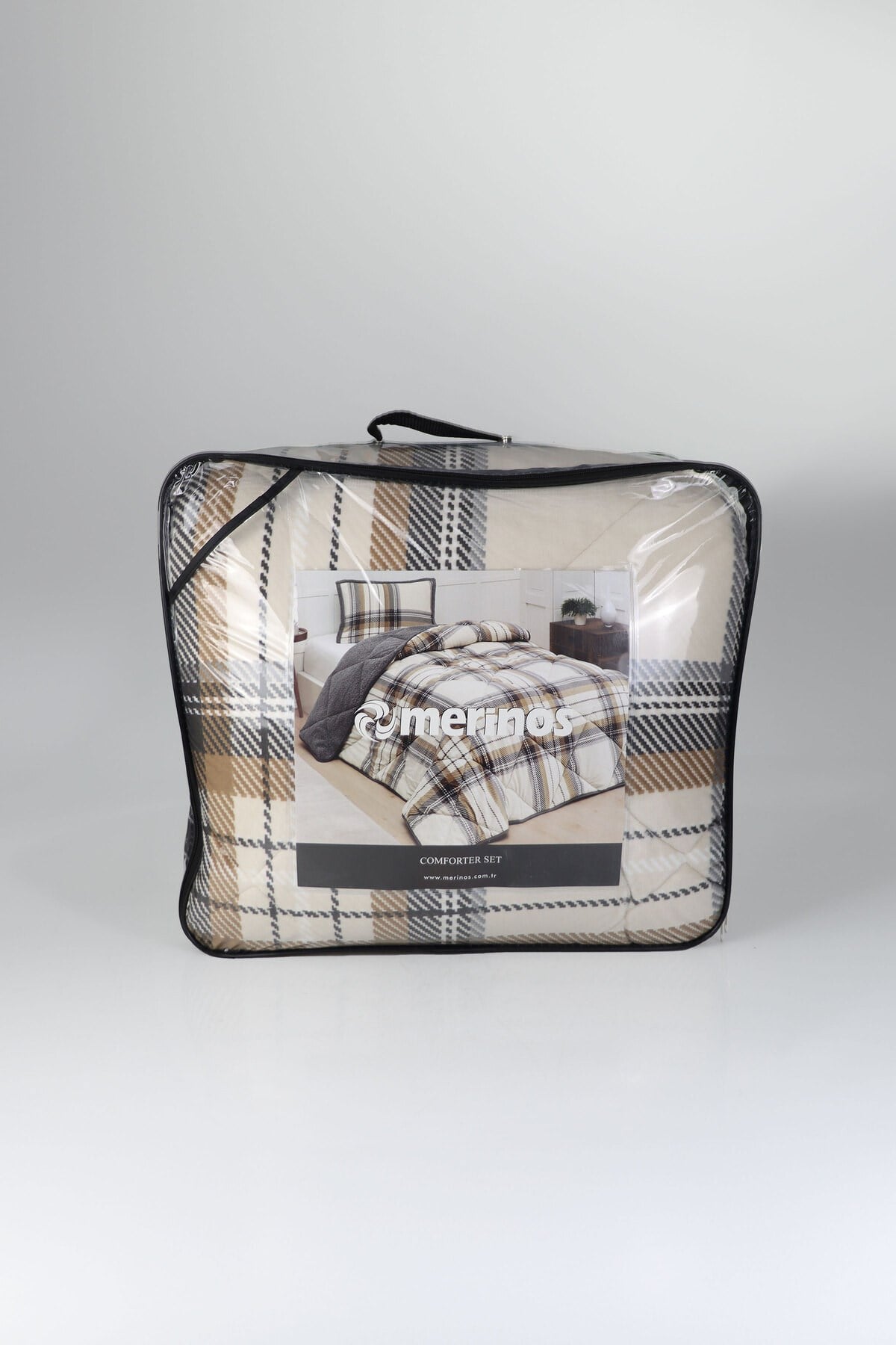 Comforter Tek Kişilik Yorgan Volenta Gri 160x240
