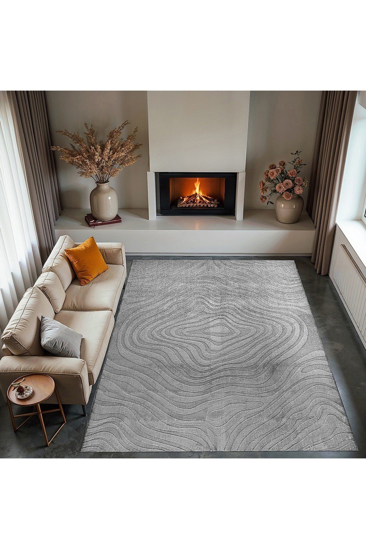 Dinarsu 150x230 Alaçatı Püsküllü Halı - Oturma Odası, Çocuk Odası, Mutfak Halısı, Salon - M2 1500 gr