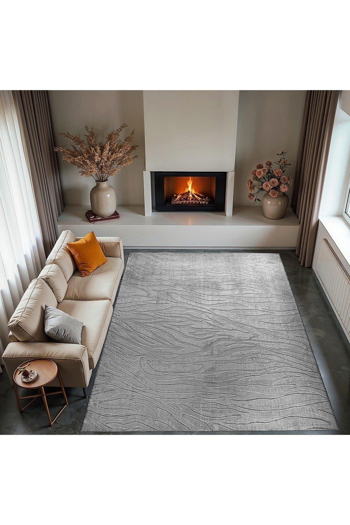 Dinarsu 150x230 Alaçatı Püsküllü Halı - Oturma Odası, Çocuk Odası, Mutfak Halısı, Salon - M2 1500 gr
