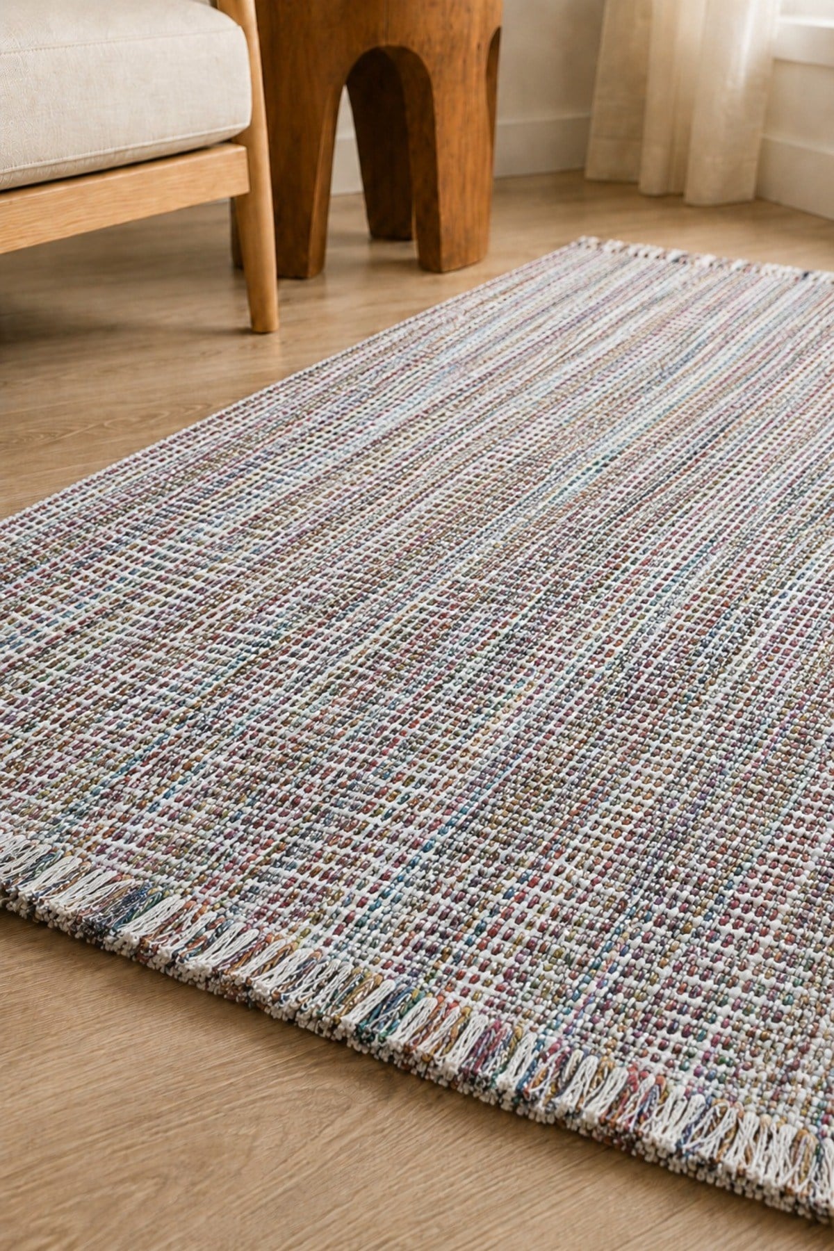 Doğal Jüt Kilim 80x150 cm | Bohem, Rustik ve İskandinav Tarz | Salon, Antre ve Yatak Odası