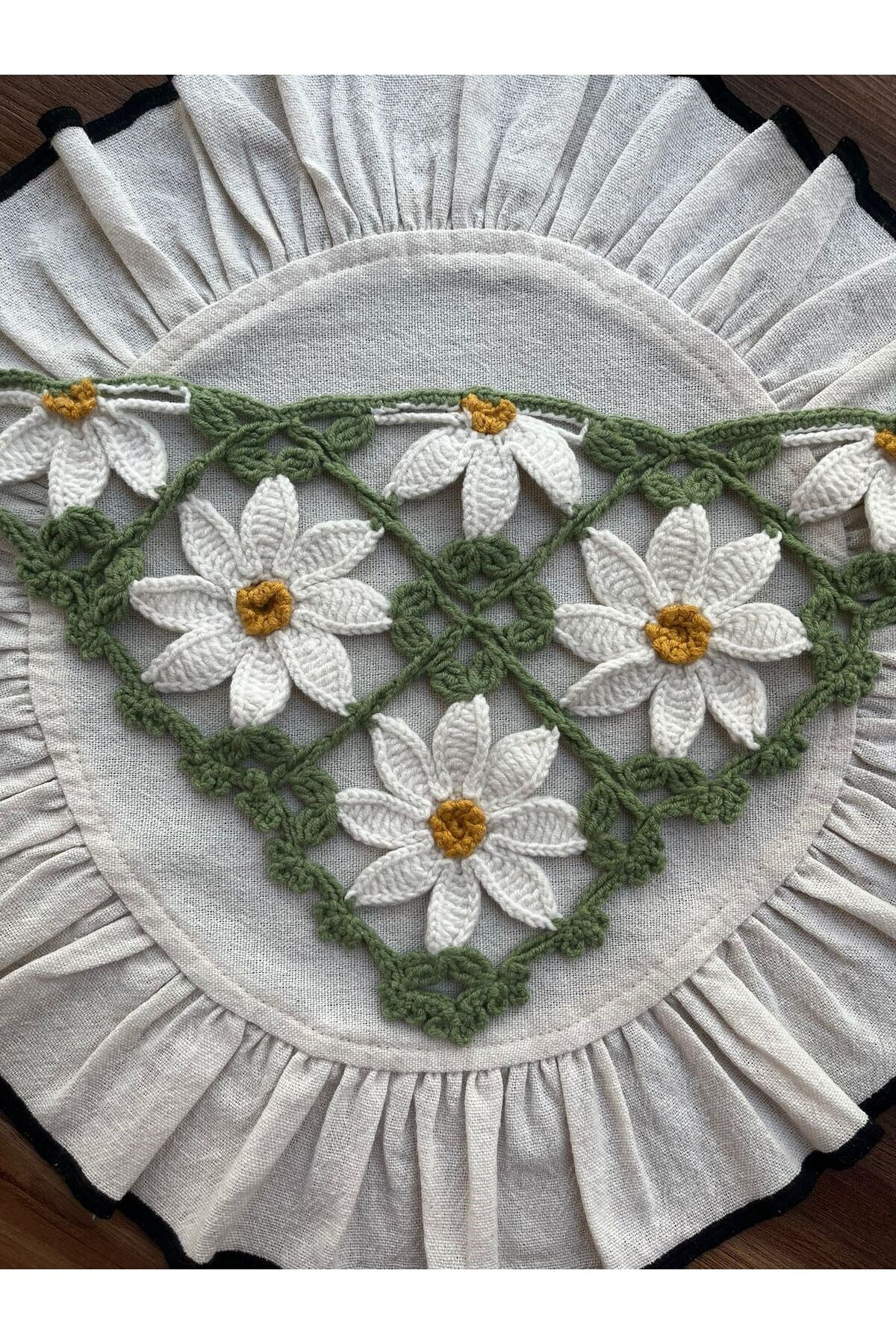El Yapımı Örgü Bandana | %100 Pamuk | Çok Amaçlı Bel Şalı | Yazlık & Hediyelik