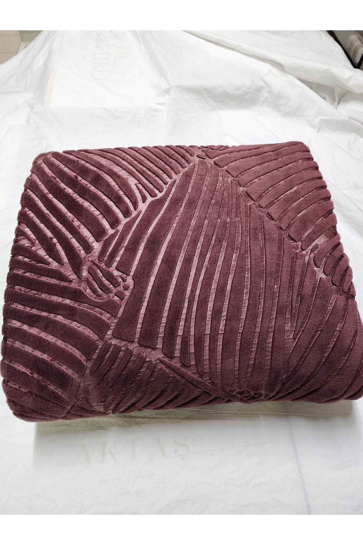 Elegans Çift Kişilik Battaniye - Tawny
