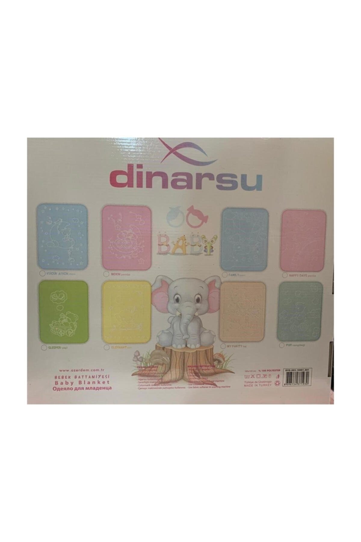 Embos Bebe Battaniyesi Kutulu 100x120 Krem