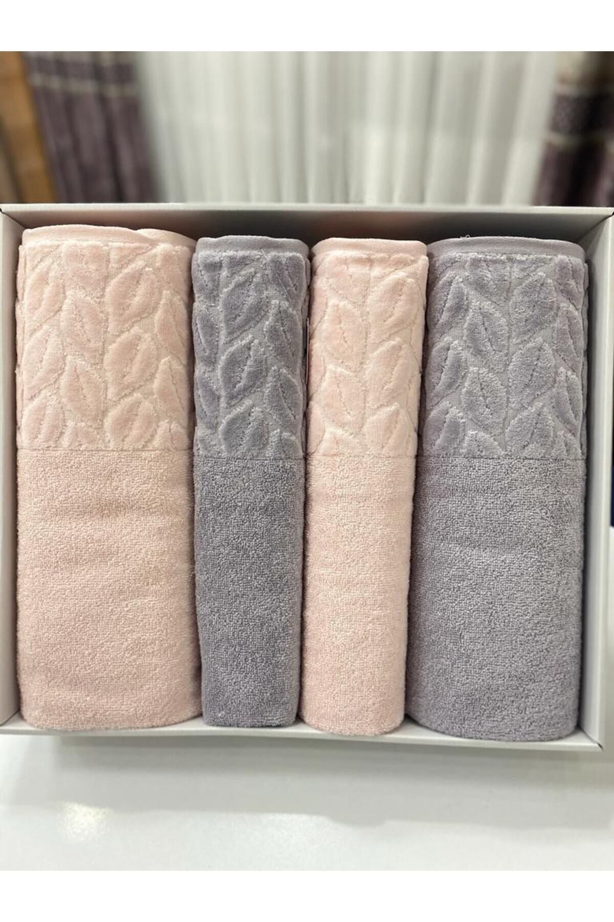 Hazal Banyo Havlu Takımı (4 Parça)