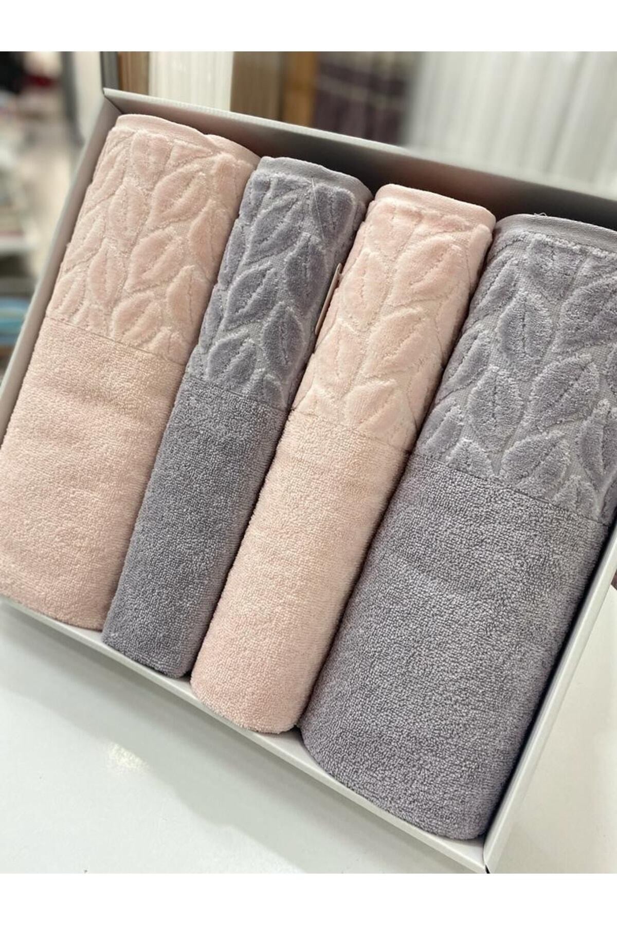 Hazal Banyo Havlu Takımı (4 Parça)