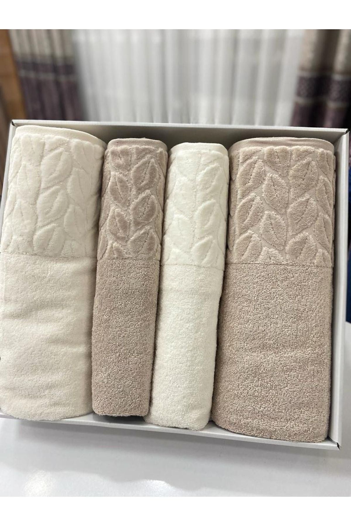 Hazal Banyo Havlu Takımı (4 Parça)