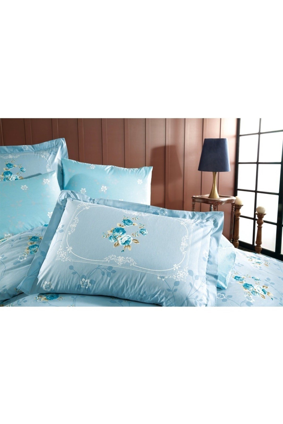 Hobby Çift Kiş. Poplin Nevresim Takımı - Martha Mint