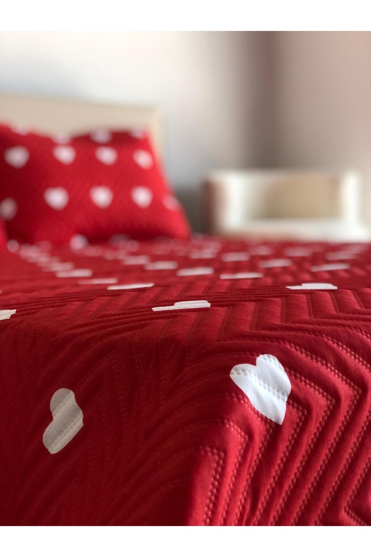 Kalpli Tek Kişilik 2 Parça Yatak Örtüsü Seti - 160x240 cm (Pvc Çantalı)