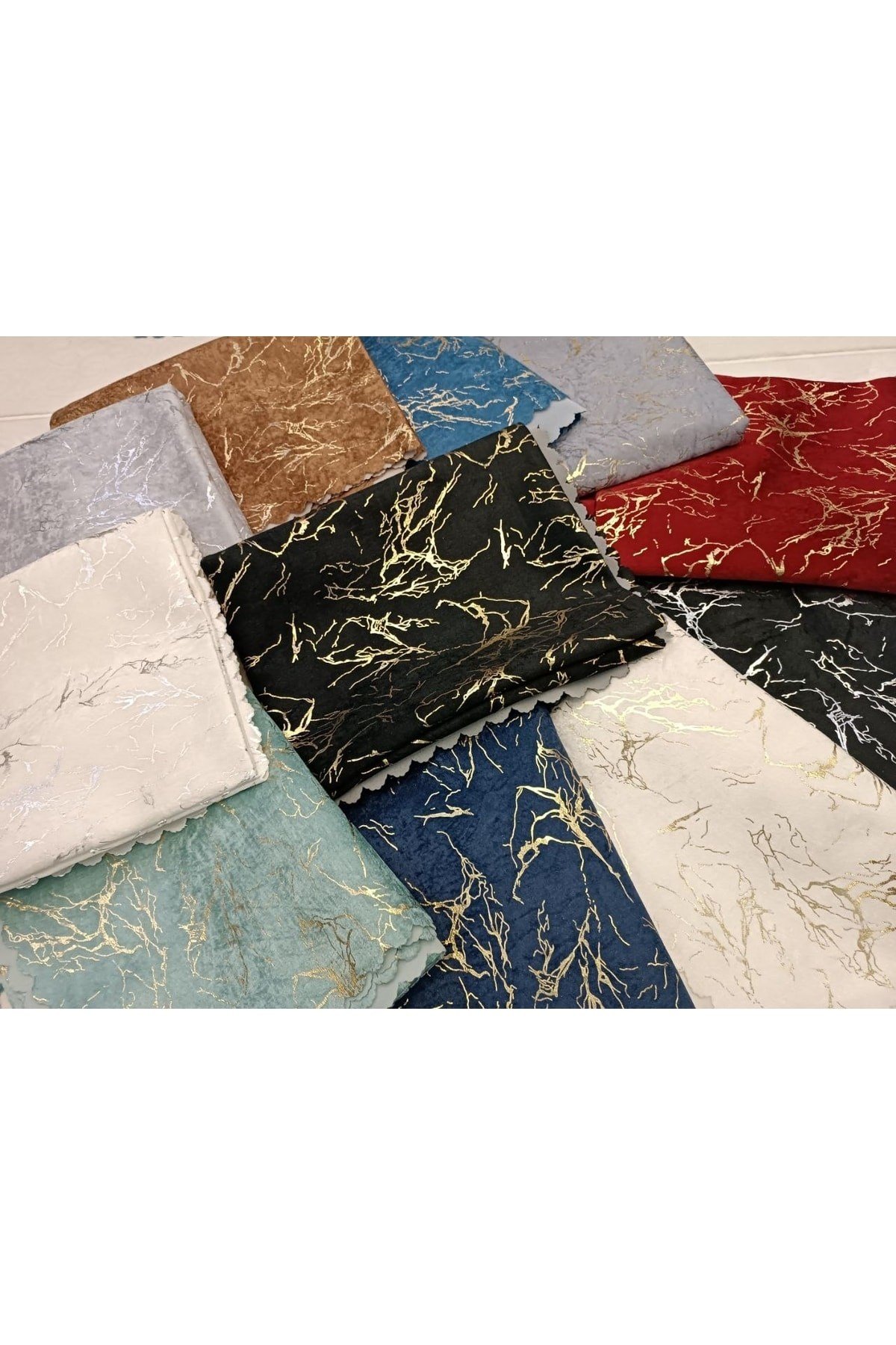 Koltuk Çekyat Örtüsü Yeni Moda Altın Varaklı Dekoratif Kemik Zemin Süngerli Koltuk Örtüsü