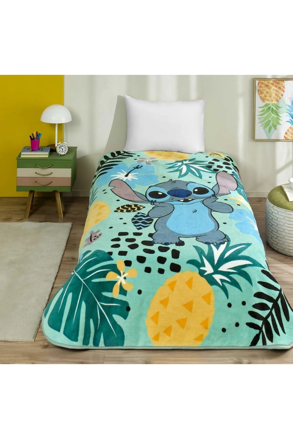 Kristal Lisanslı Tek Kişilik Battaniye - 160x220 cm - Orijinal Pvc Çantalı - Yeni Sezon
