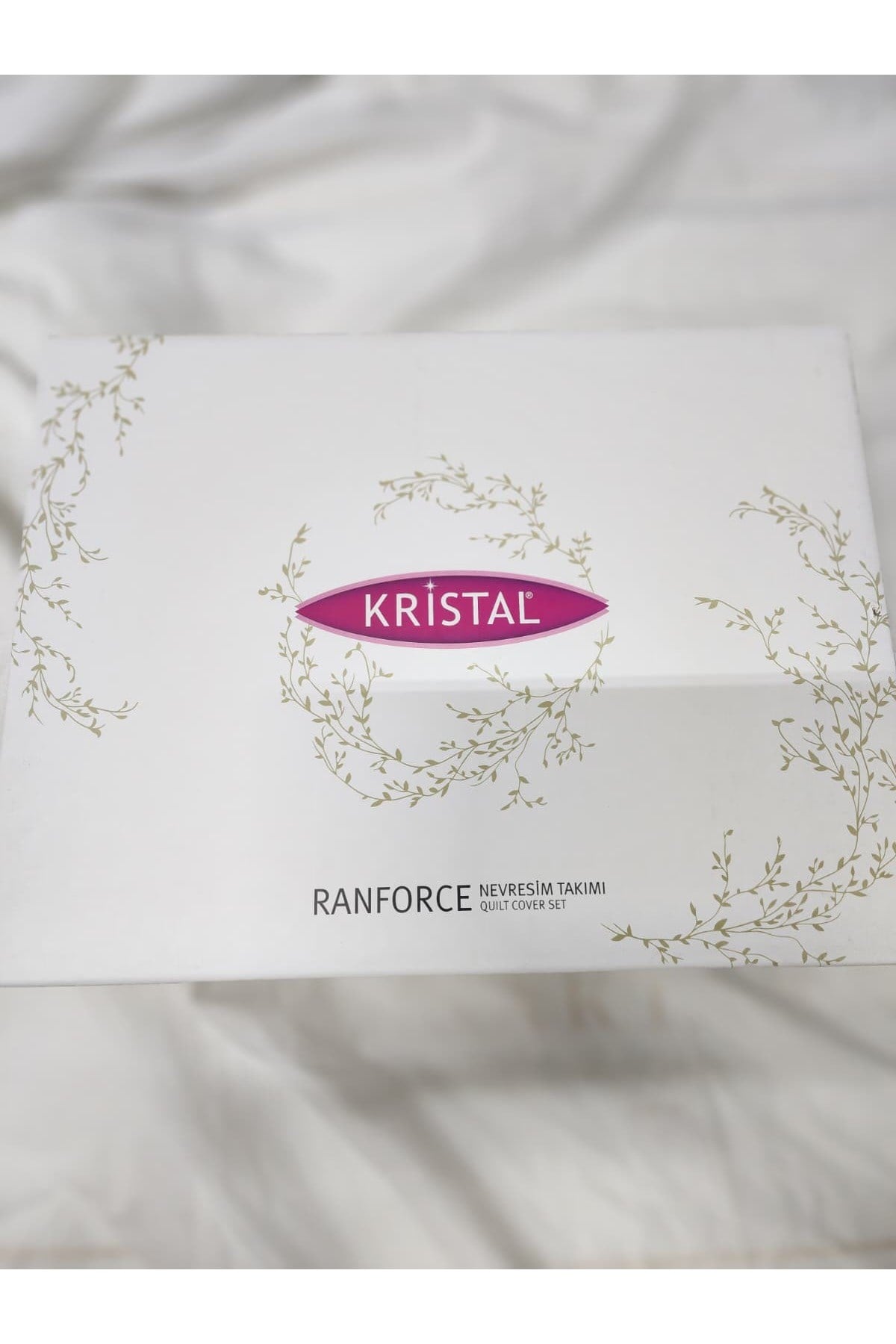 Kristal Tek Kişilik Ranforce Nevresim Takımı Prizma