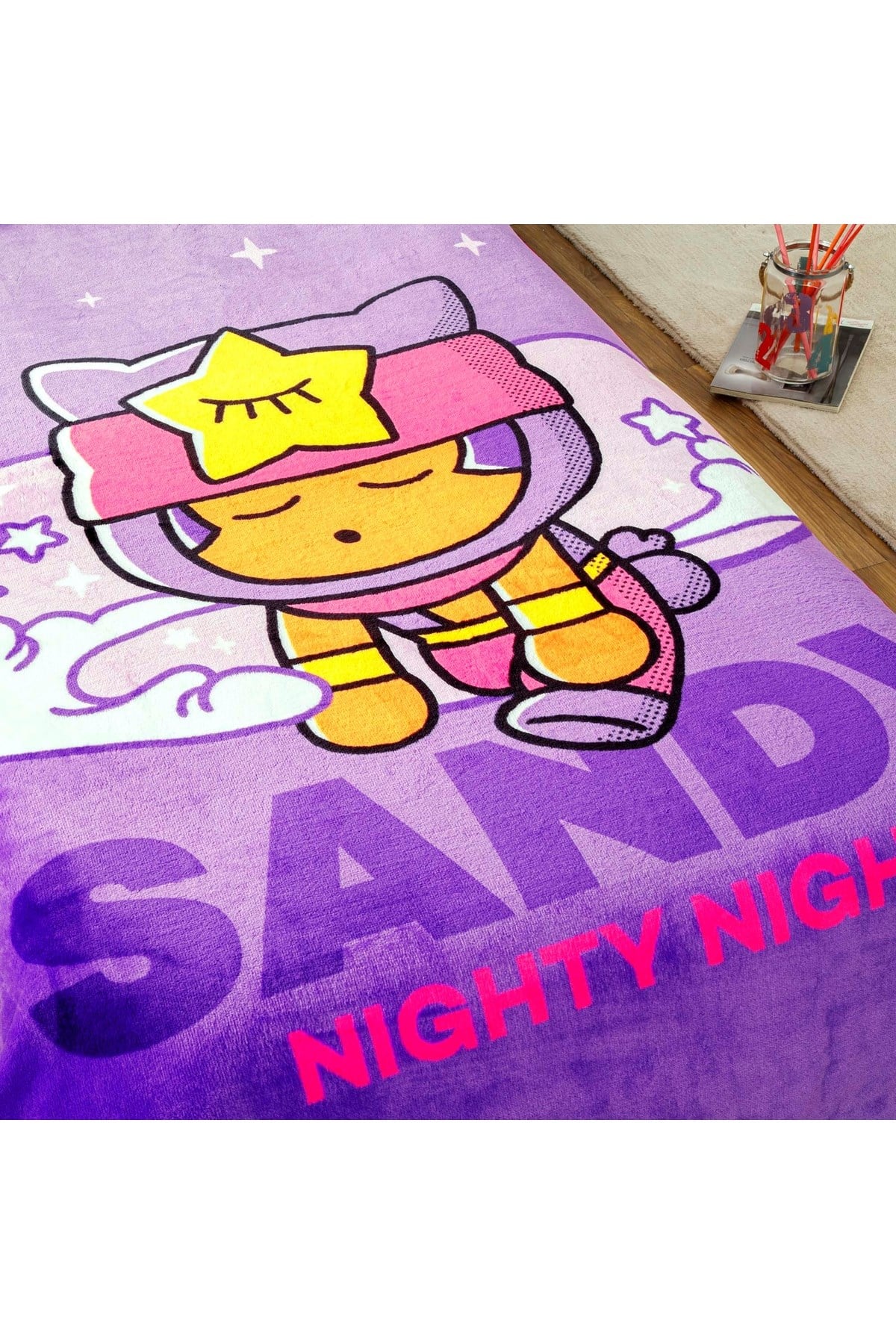 Lisanslı Brawl Stars Nighty Night Battaniye