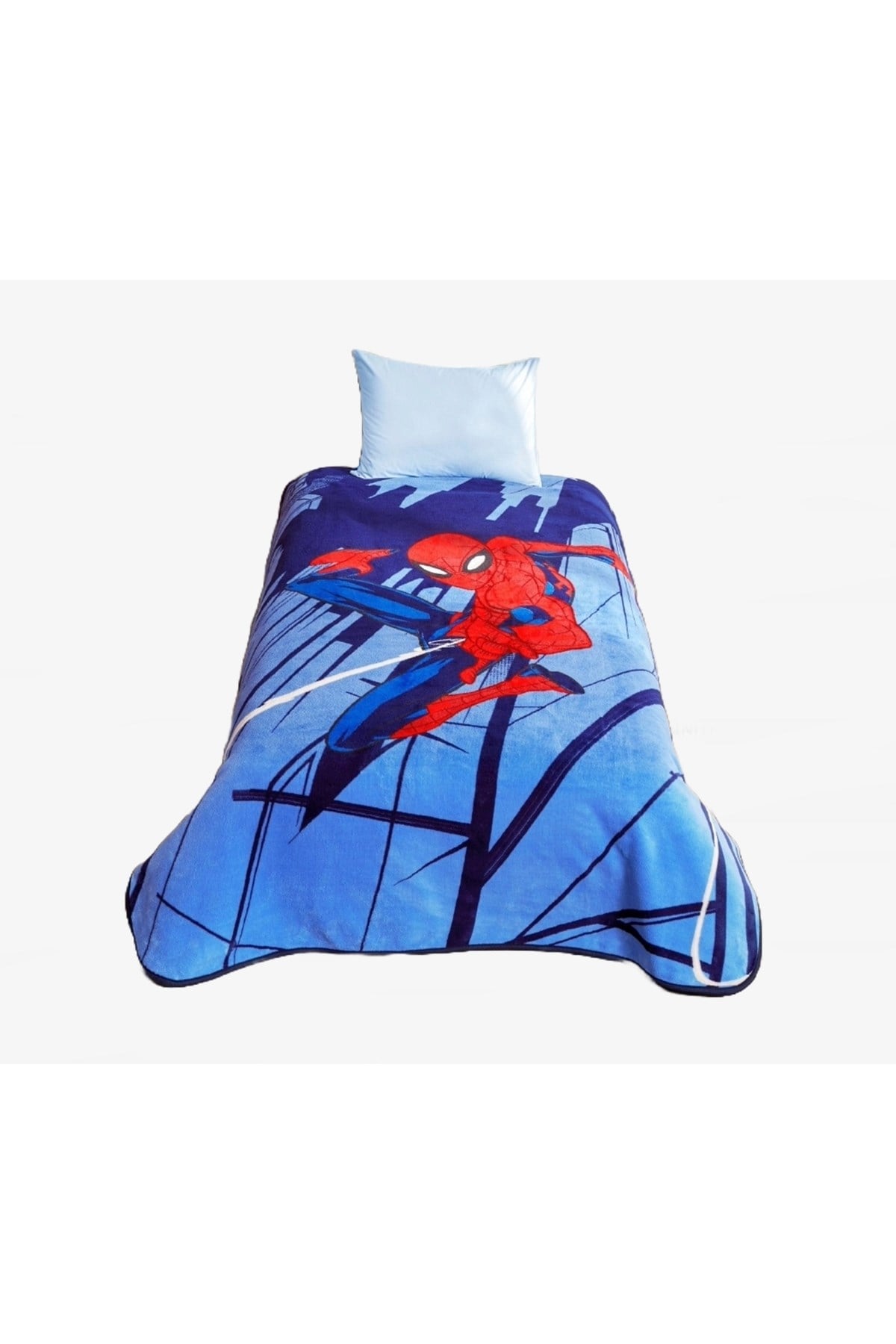Lisanslı Disney Spiderman Original Tek Kişilik Battaniye