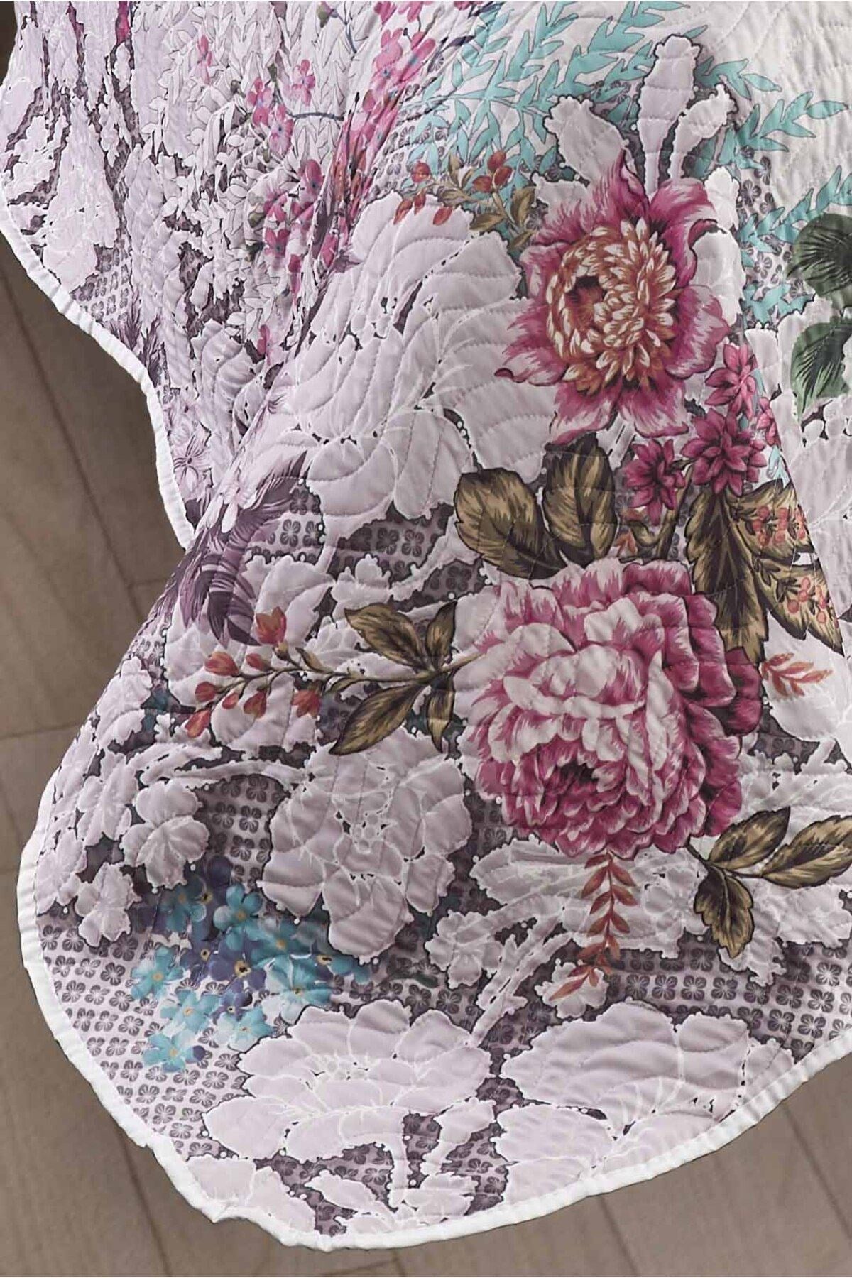 Lola Tek Kişilik Kapitone Yatak Örtüsü