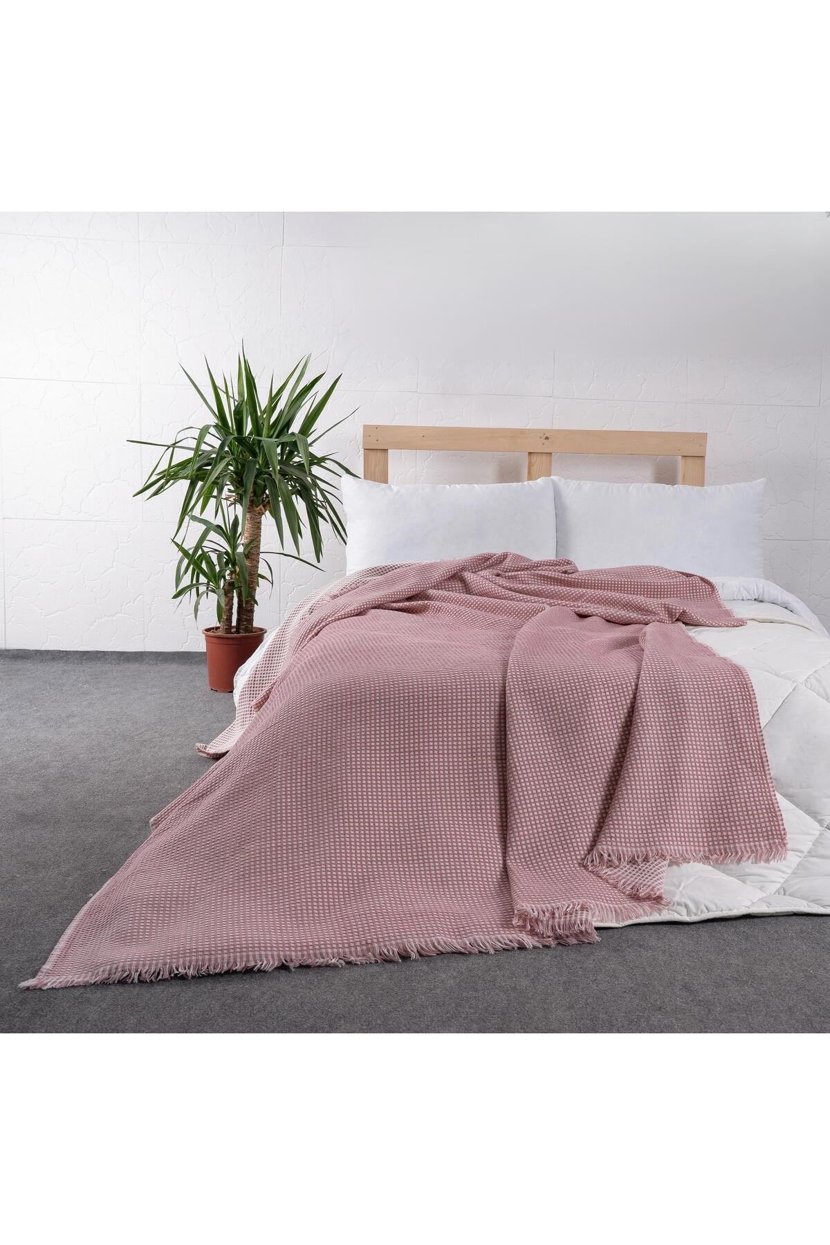 Lora Tek Kişilik Pike - Günlük Çok Amaçlı Kullanım - 160x210 cm (1Adet)