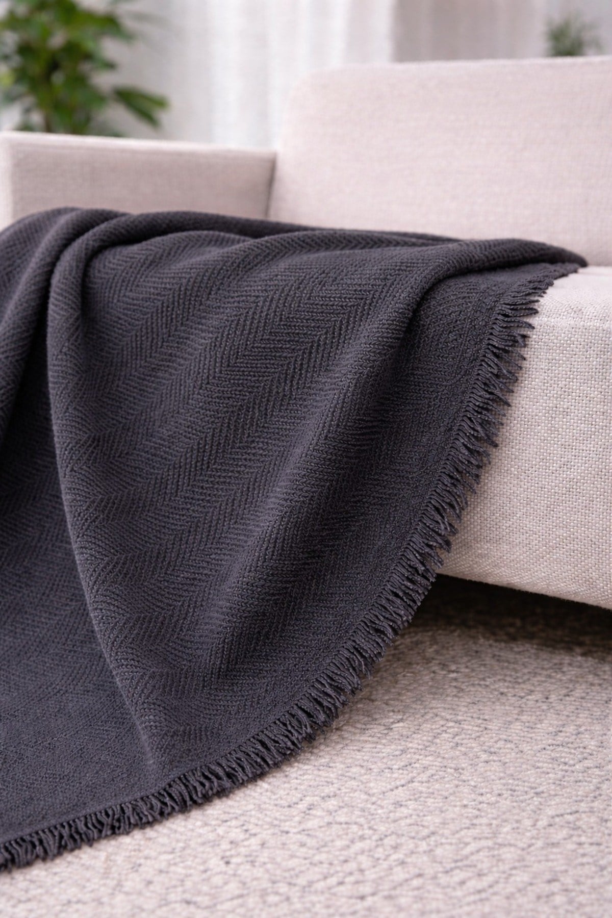 Lüks Çok Amaçlı Koltuk Örtüsü | 170x200 cm | Yumuşak Dokulu | Zarif Tasarım | Dekoratif Koltuk Şalı