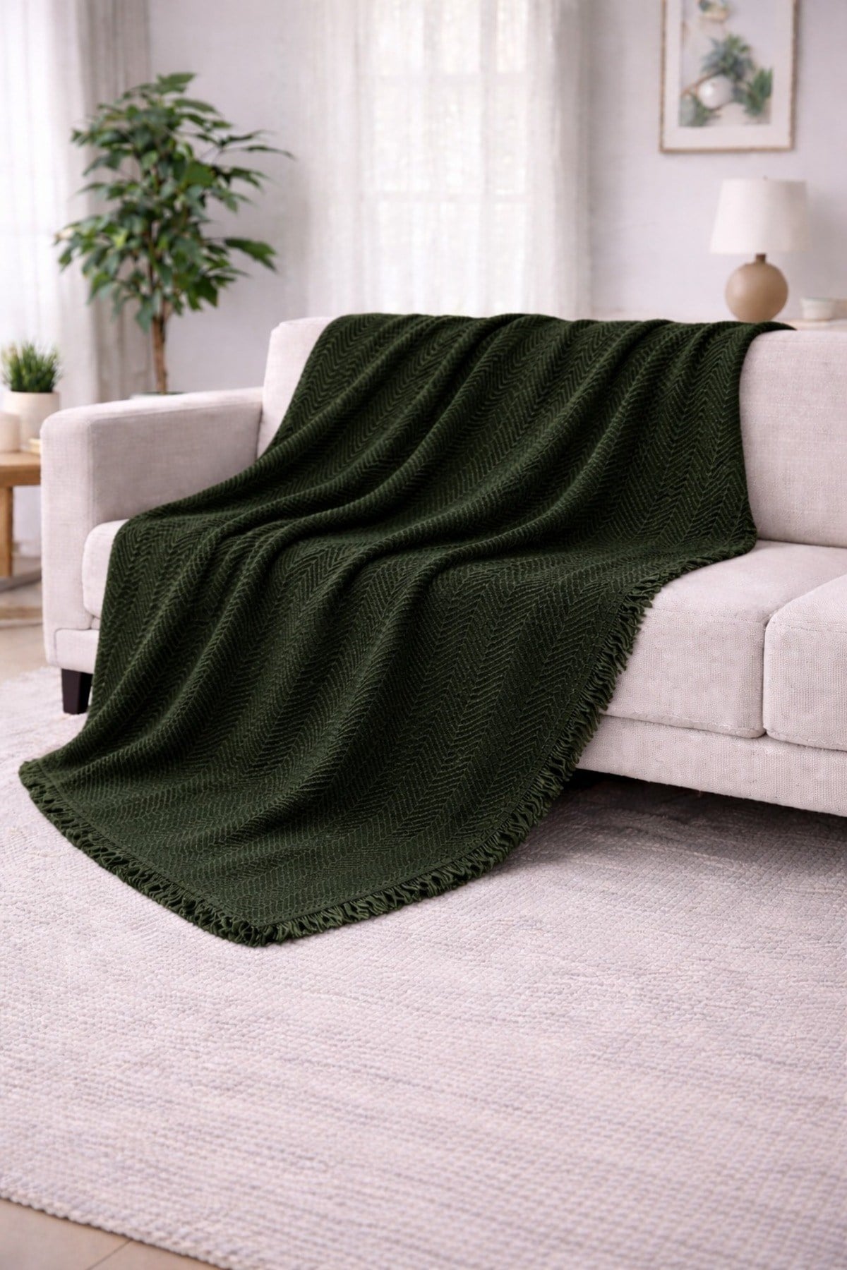 Lüks Çok Amaçlı Koltuk Örtüsü | 170x200 cm | Yumuşak Dokulu | Zarif Tasarım | Dekoratif Koltuk Şalı