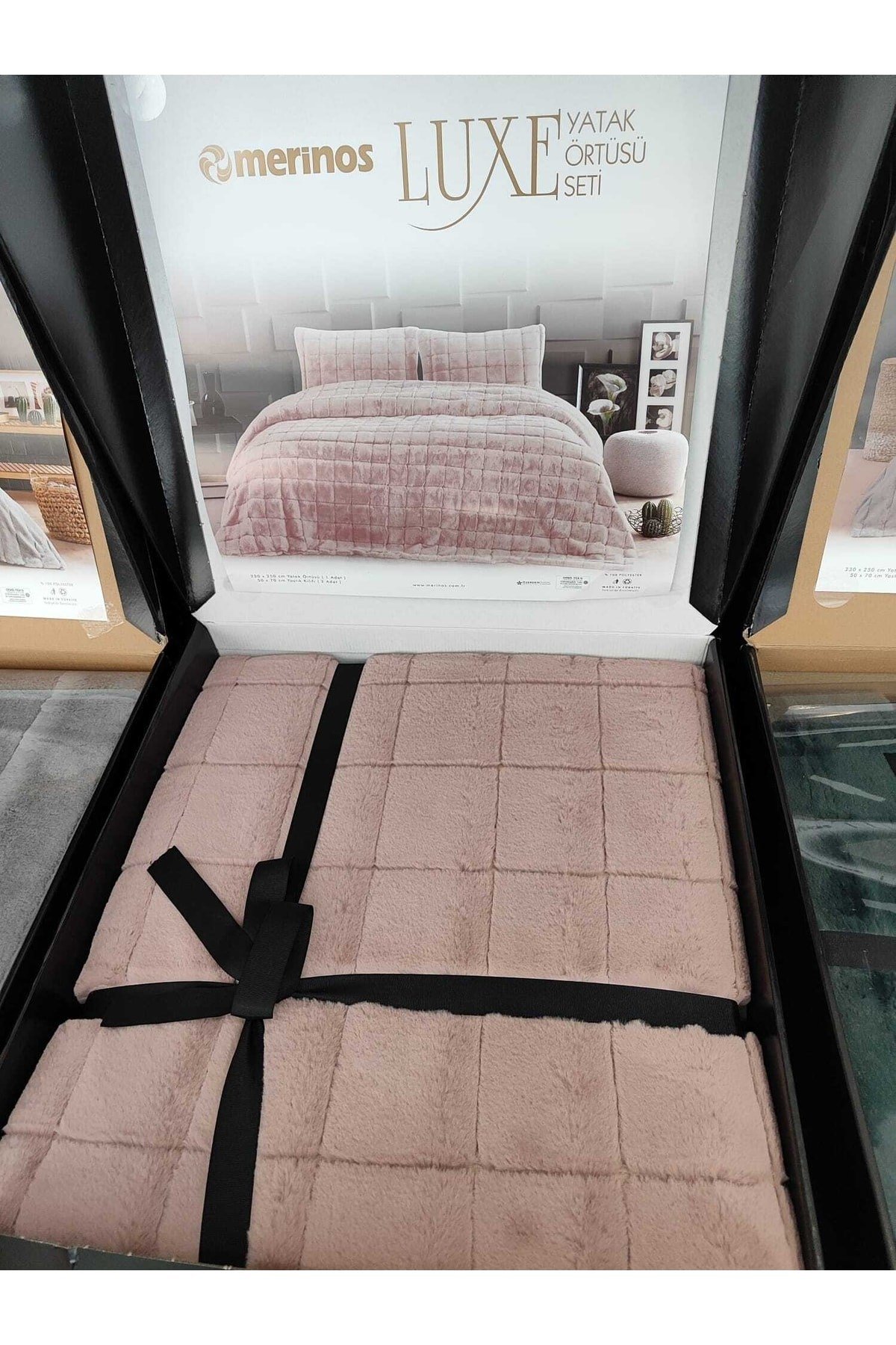 Luxe Çift Kişilik Yatak Örtüsü