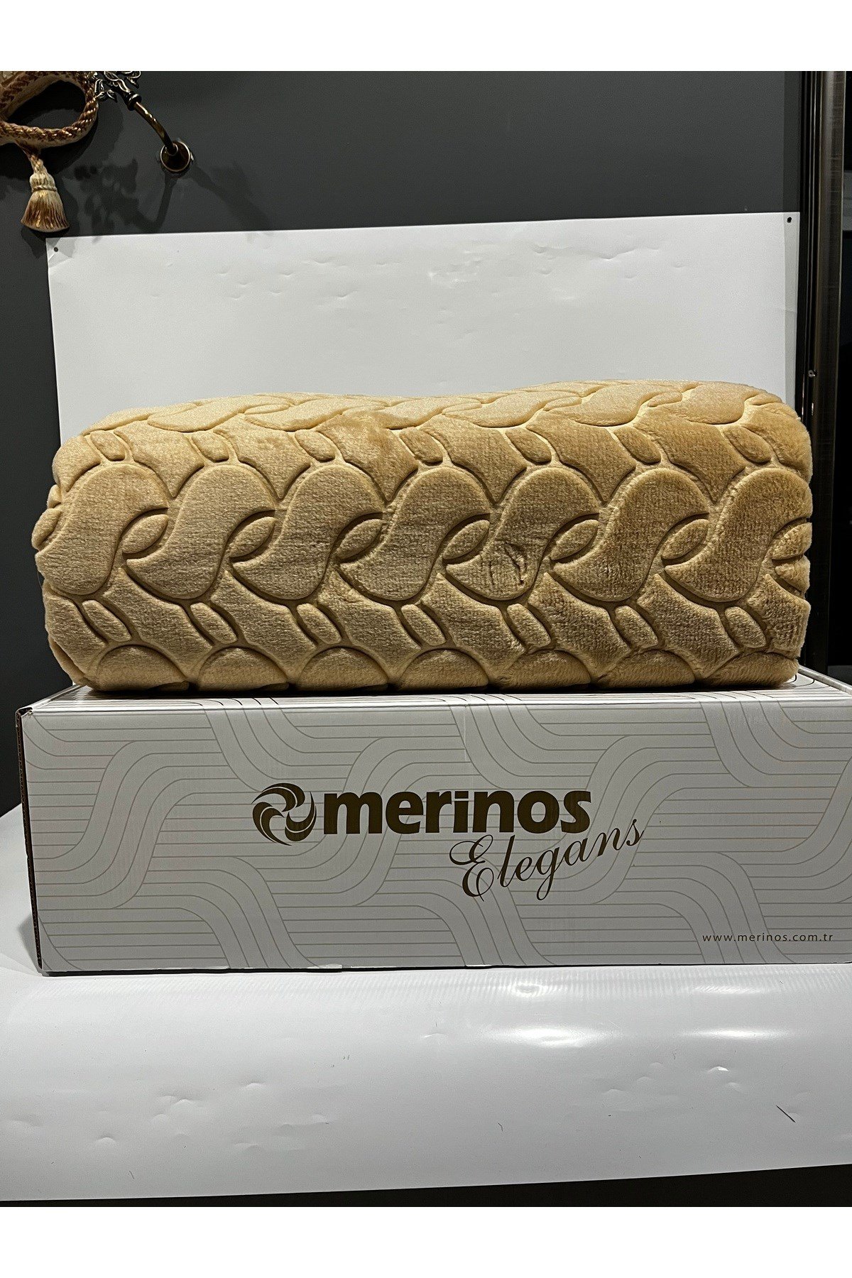 MERİNOS ELEGANCE ÇİFT KİŞİLİK BATTANİYE
