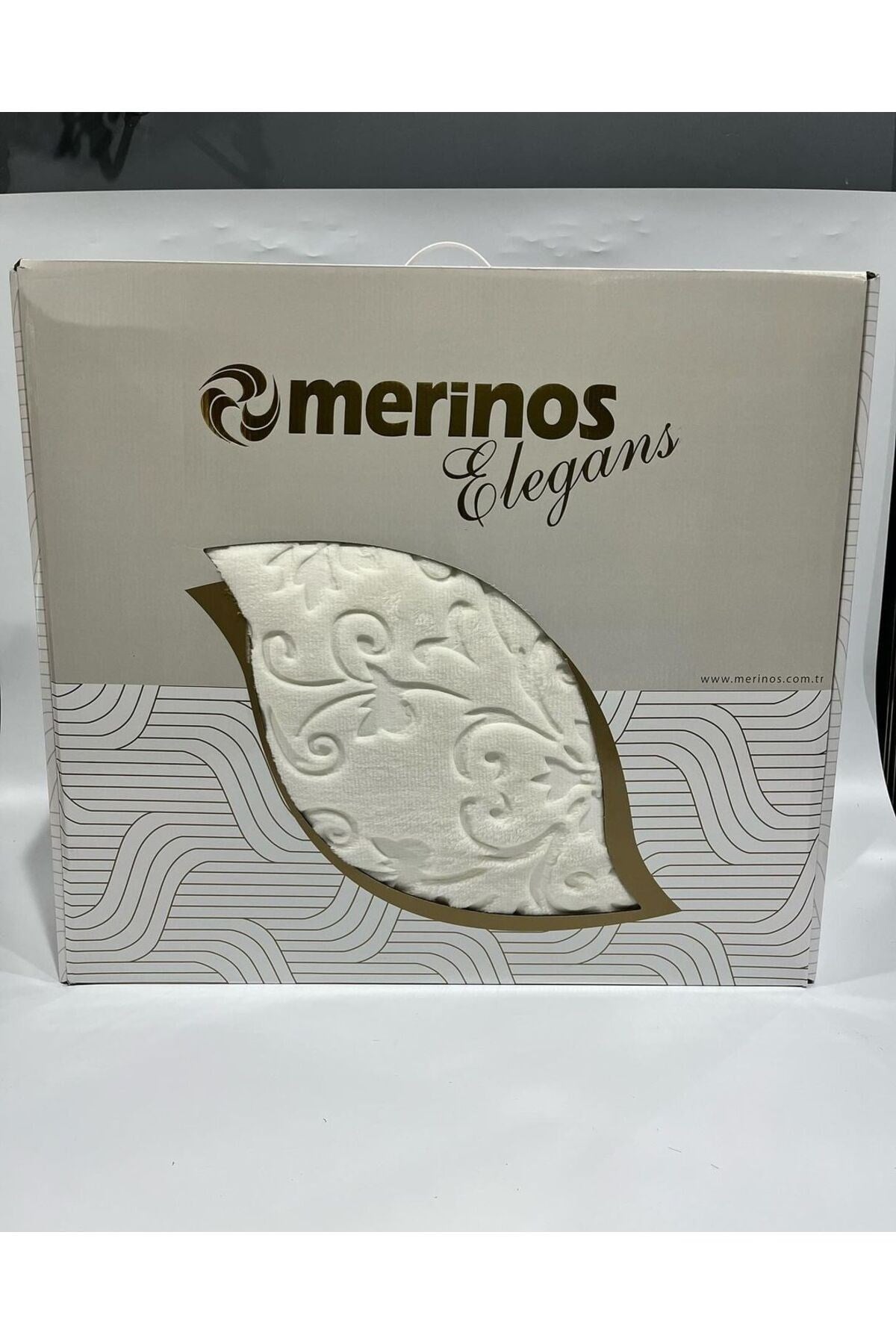 Merinos Elegans Tek Kişilik Battaniye Kutulu (YENİ DESENLER)