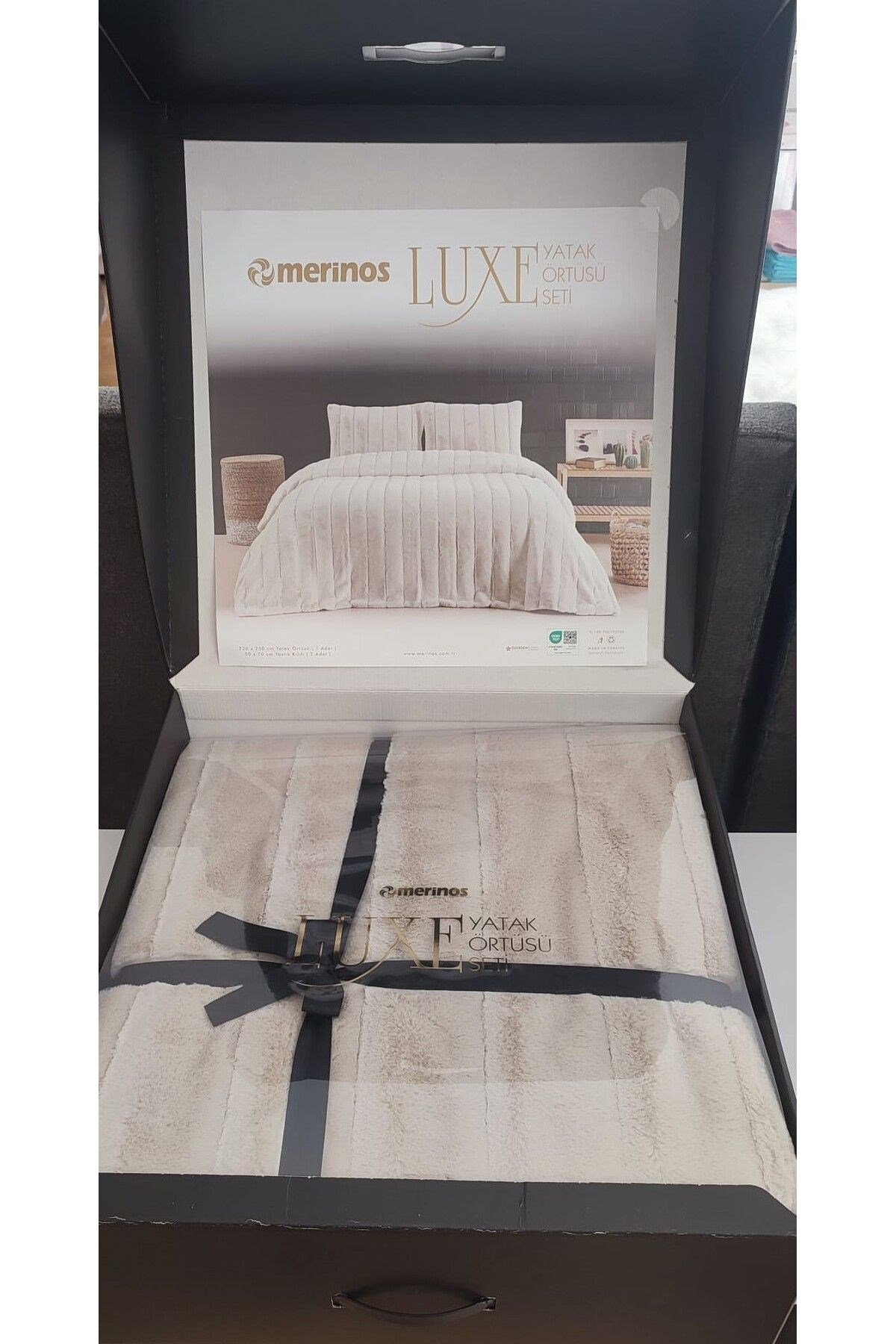 MERİNOS LUXE YATAK ÖRTÜSÜ ÇİFT KİŞİLİK