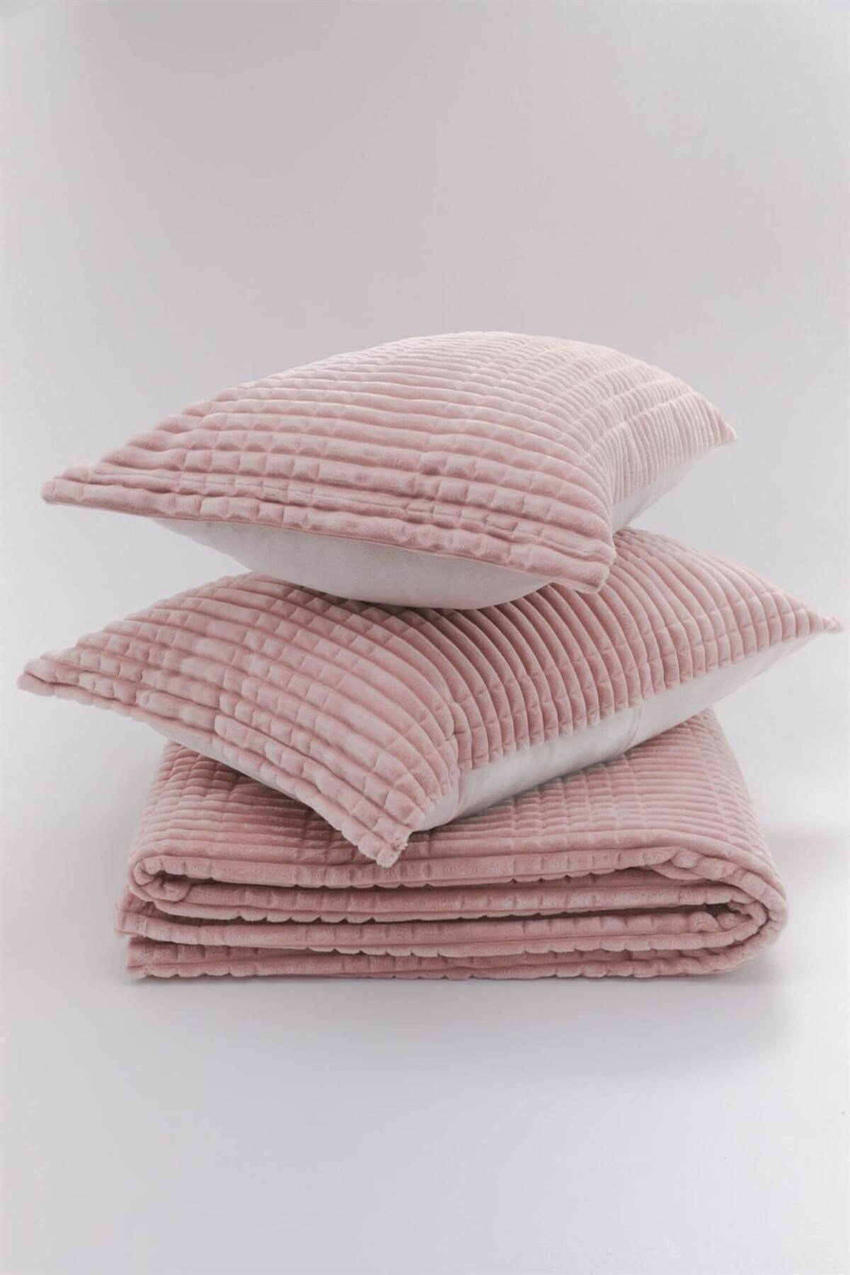 MERİNOS MODERN LİNE 3 PARÇA BATTANİYE SET (ÇİFT KİŞİLİK)