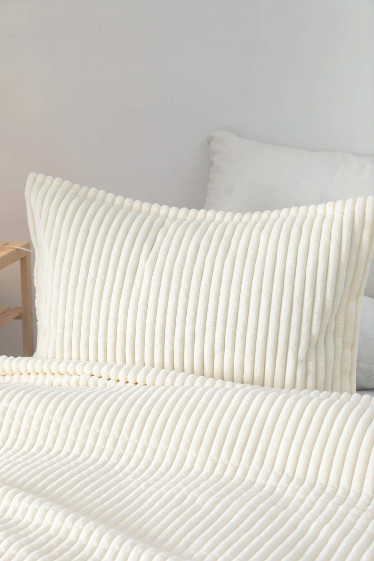 Merinos Modern Lıne Tek Kişilik Battaniye - Kemik