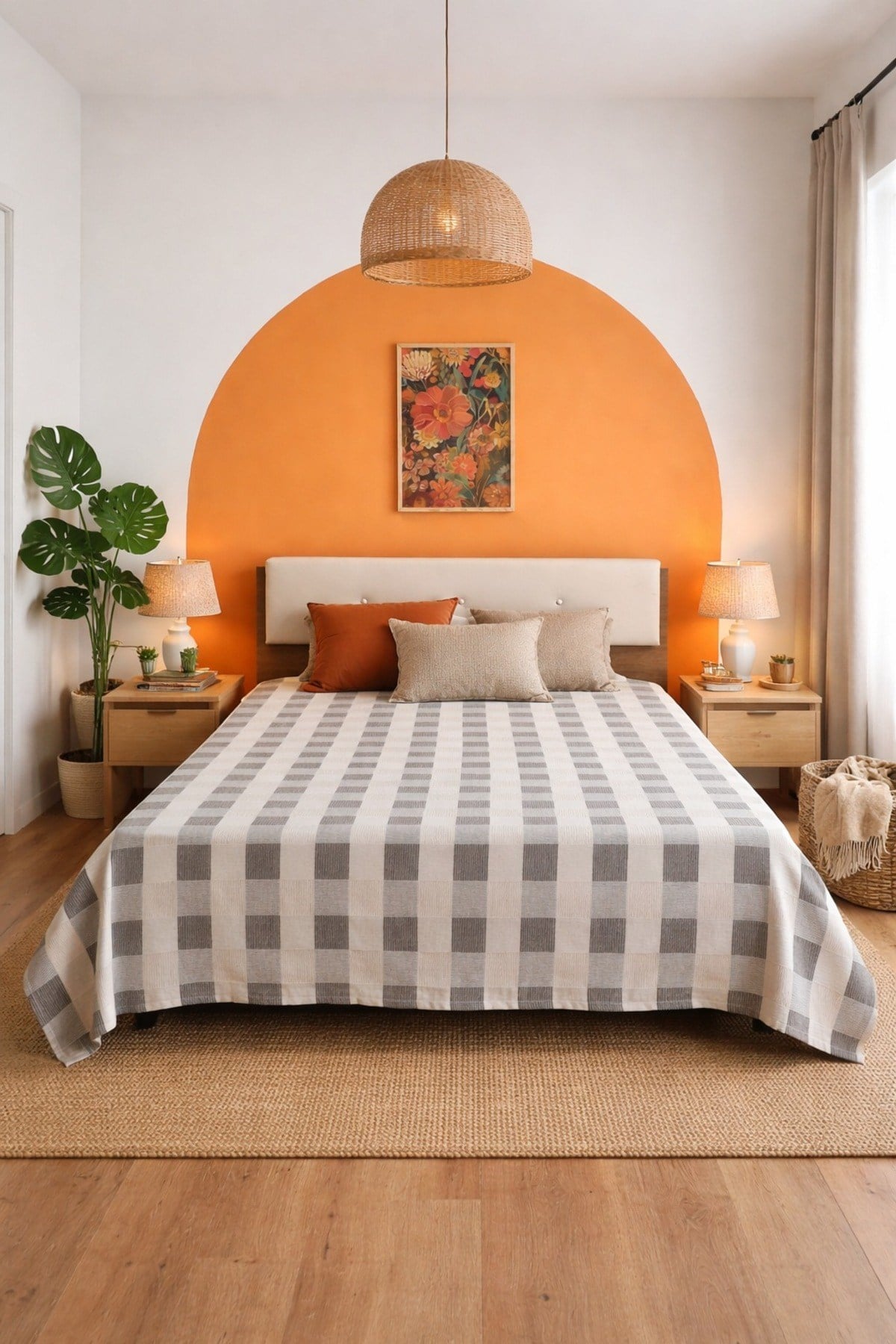 Moda Jakarlı Çift Kişilik Tek Pike | 200x230 cm | Yumuşak Dokulu | Modern & Şık Tasarım