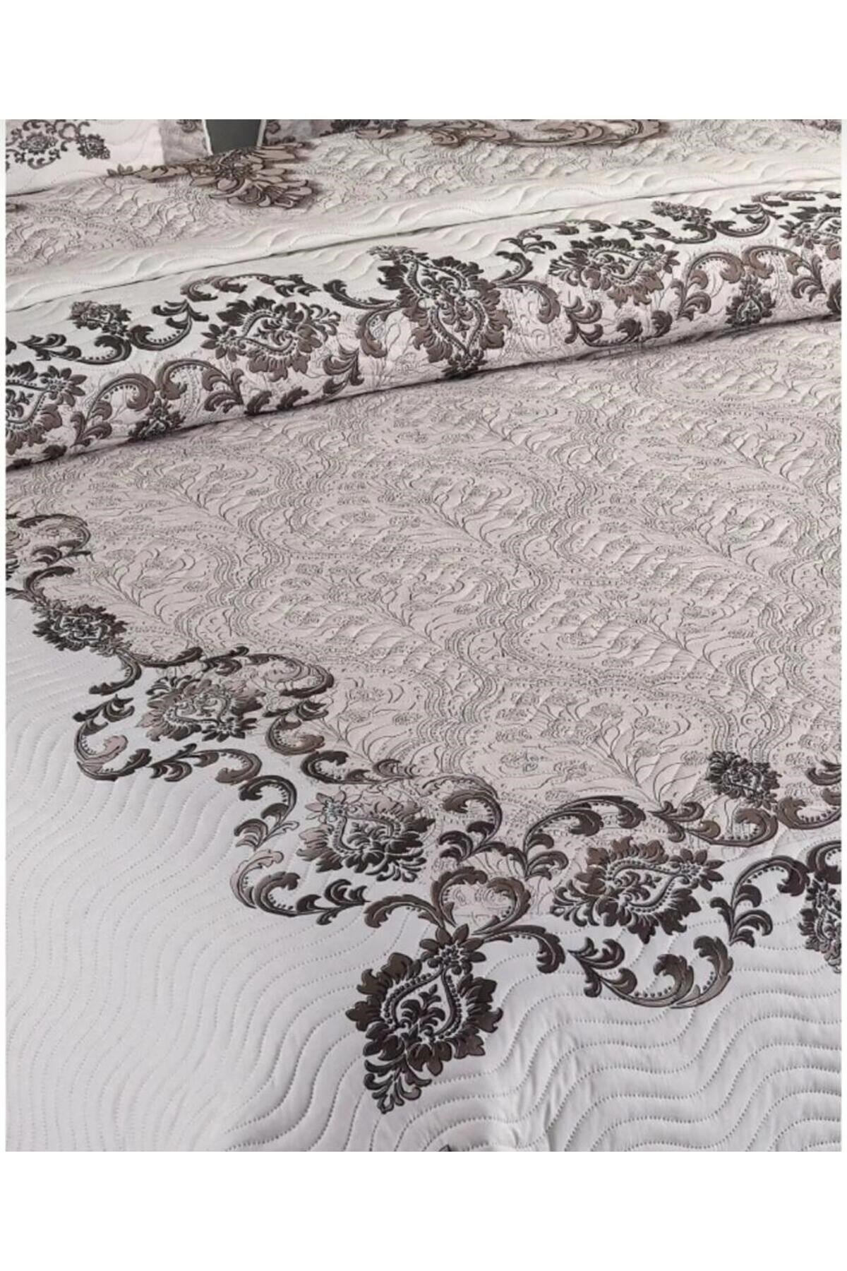Örtüm Çift Kişilik Microfiber Kapitone Yatak Örtüsü (250 X 260 CM)