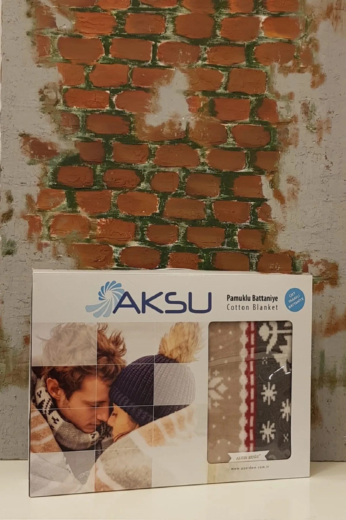 Pamuklu Battaniye Çift Kişilik- Ted- 180 X 220 Cm