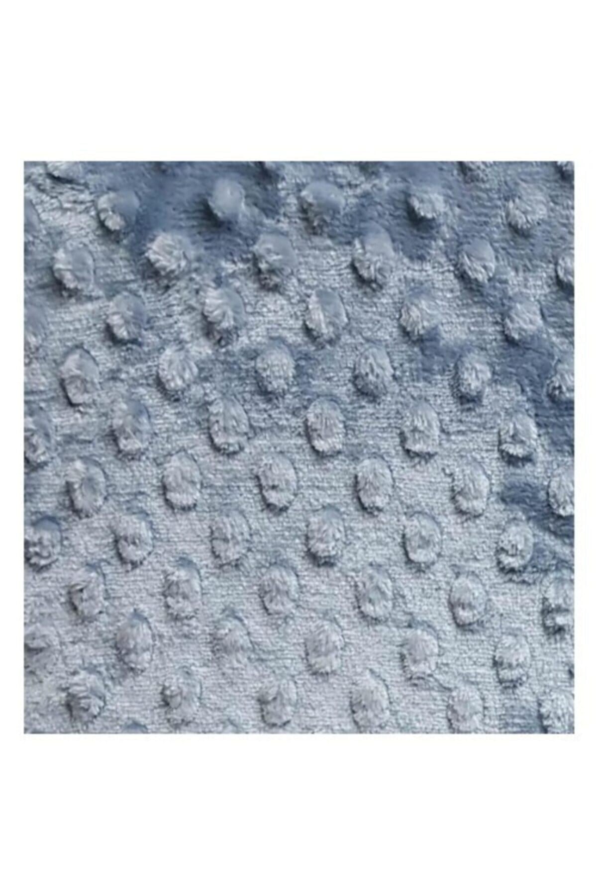 Pearl Soft Tomurcuk Çift Kişilik Battaniye Indigo