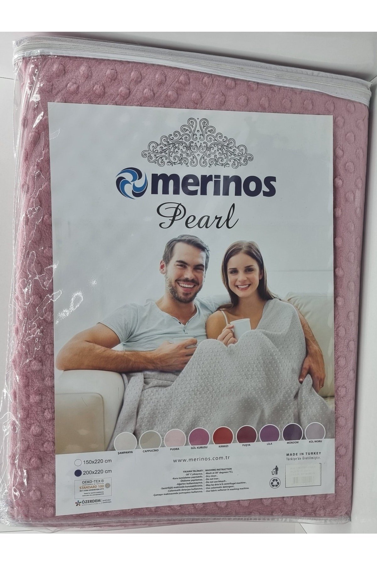 Pearl Tomurcuk Çift Kişilik Battaniye, Mevsimlik Battaniye, Tv, Diz Battaniyesi, Kül Moru
