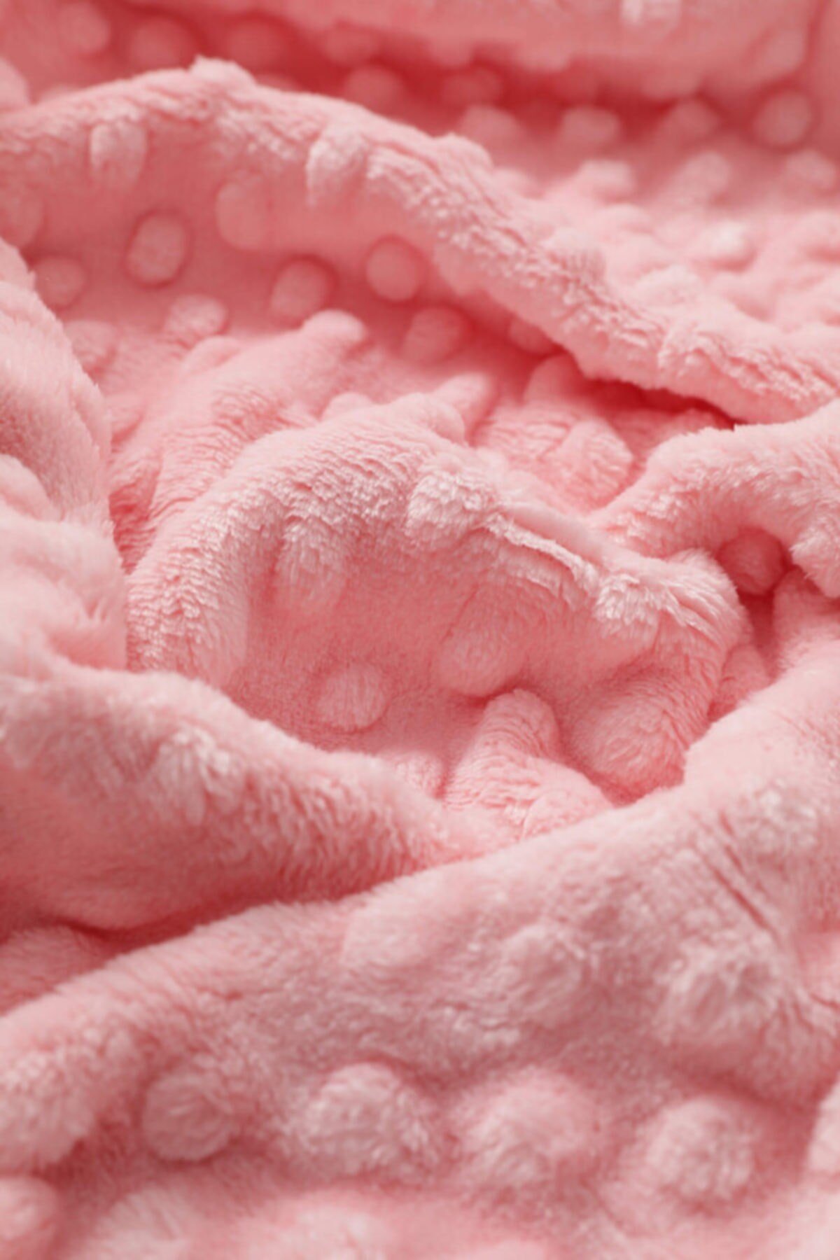 Pearl Tomurcuk Çift Kişilik Battaniye 200x220 - Açık Pembe