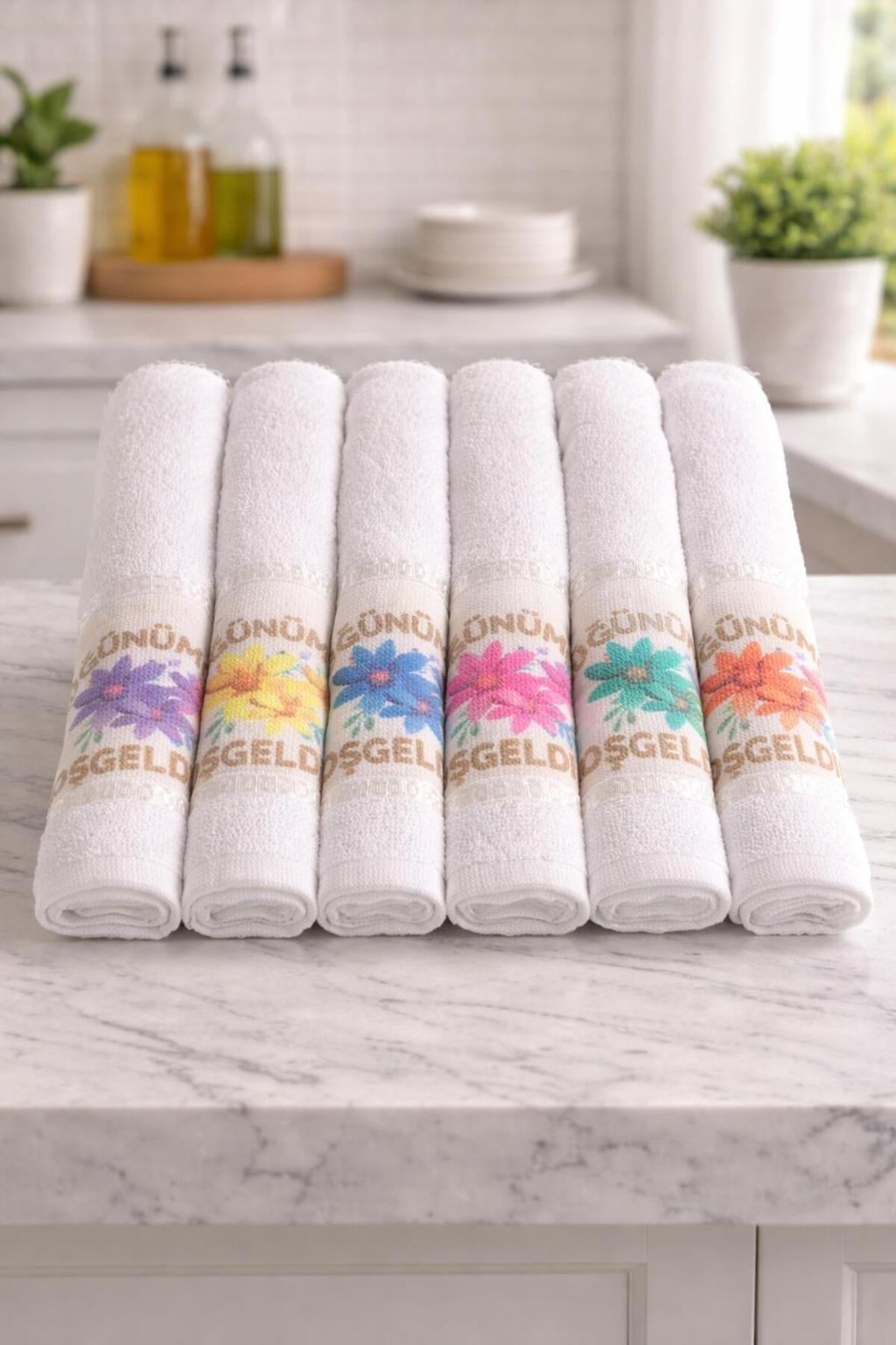 Saçaksız Düğün Havlusu 40x70 cm | 1100 gr | 12’li Ekonomik Set | Gelin Arabası Süsleme & Dağıtmalık