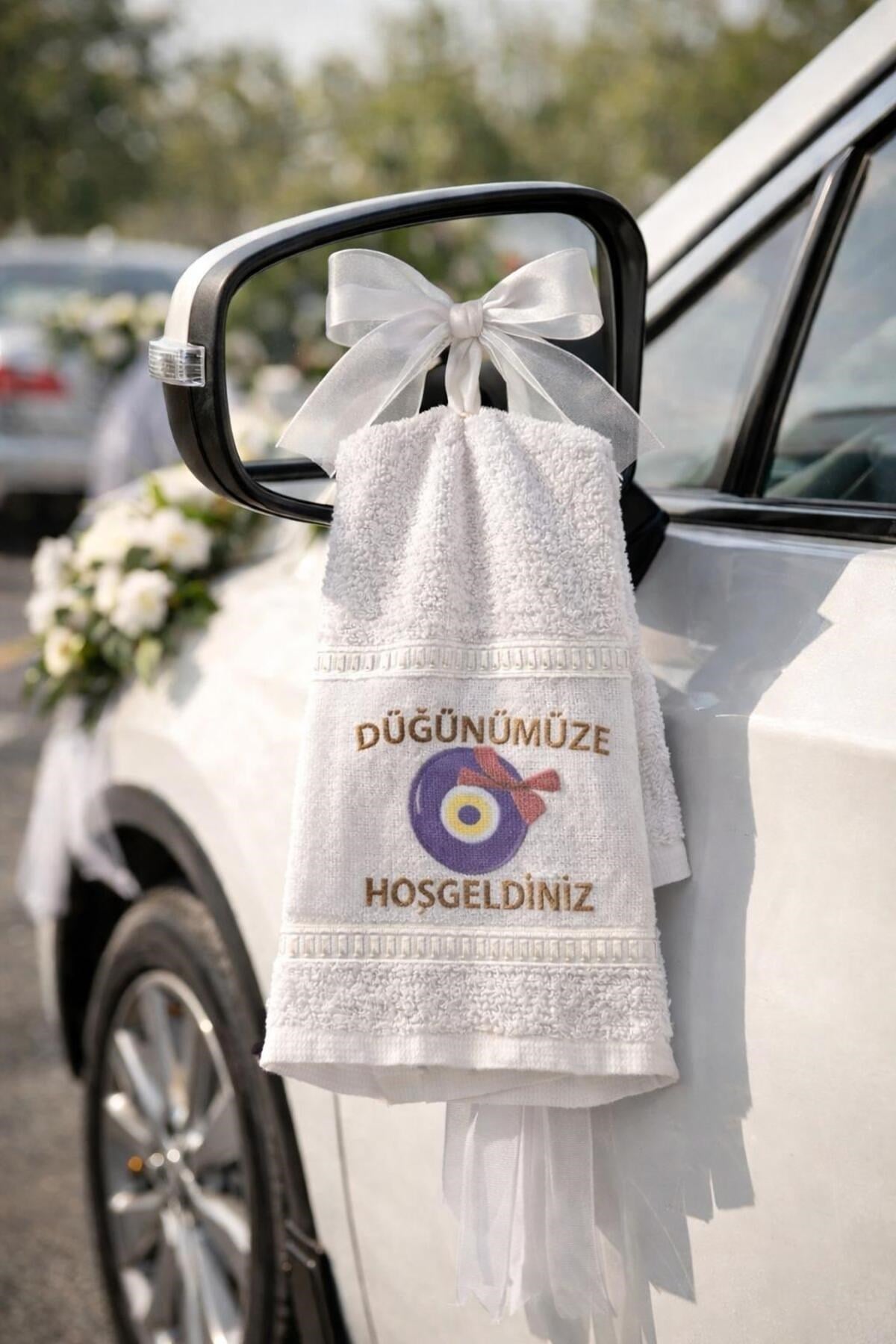 Saçaksız Düğün Havlusu 40x70 cm | 1100 gr | 12’li Ekonomik Set | Gelin Arabası Süsleme & Dağıtmalık