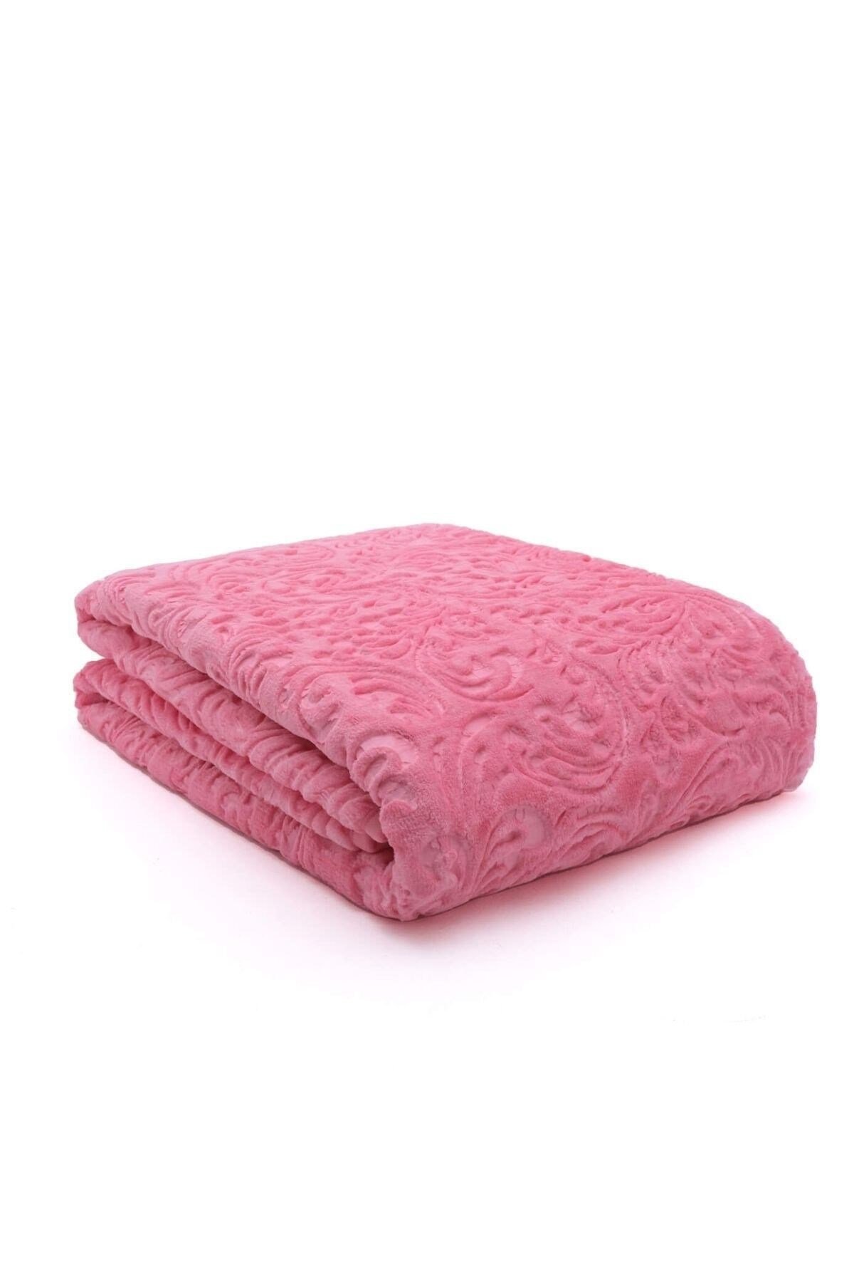 Sarar Gold Kutulu Tek Kişilik Battaniye 3 Kg - Pembe