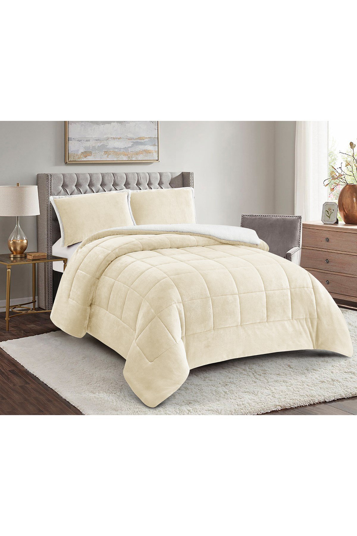 Sherpa Comforter Uyku Seti