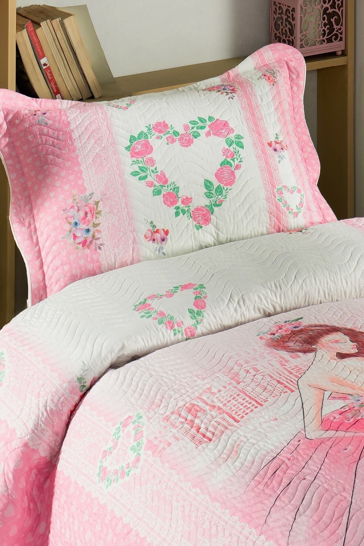 Tiffany Tek Kişilik Kapitone Yatak Örtüsü