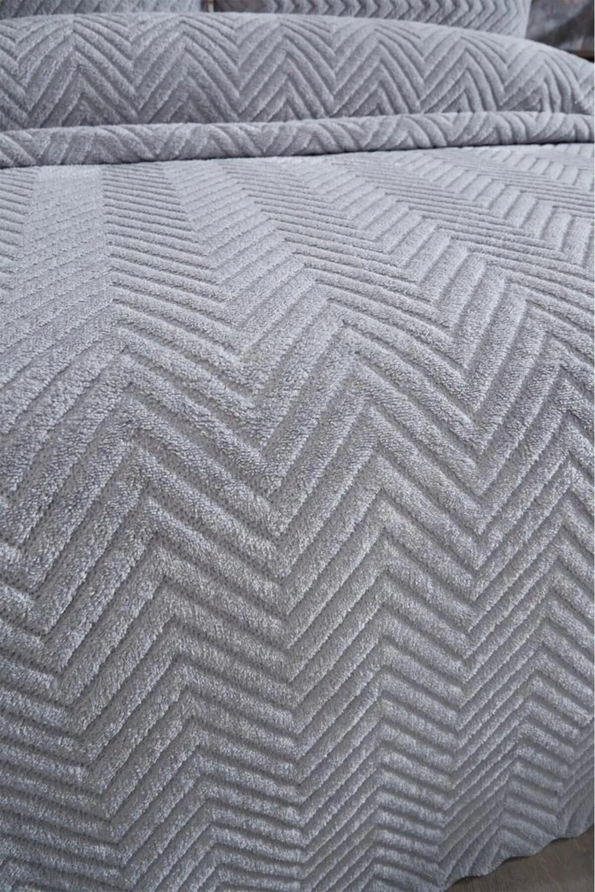 Ultrasonik 180x240 Cm Tek Kişilik Welsoft Yatak Örtüsü Seti - Yastık Kılıfı 55x75 Cm (1 Adet)